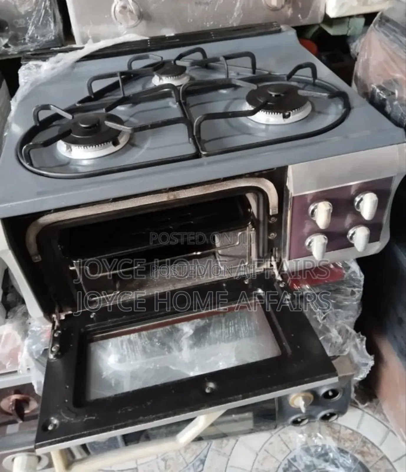 Three Burners Table Top Gas Cookers