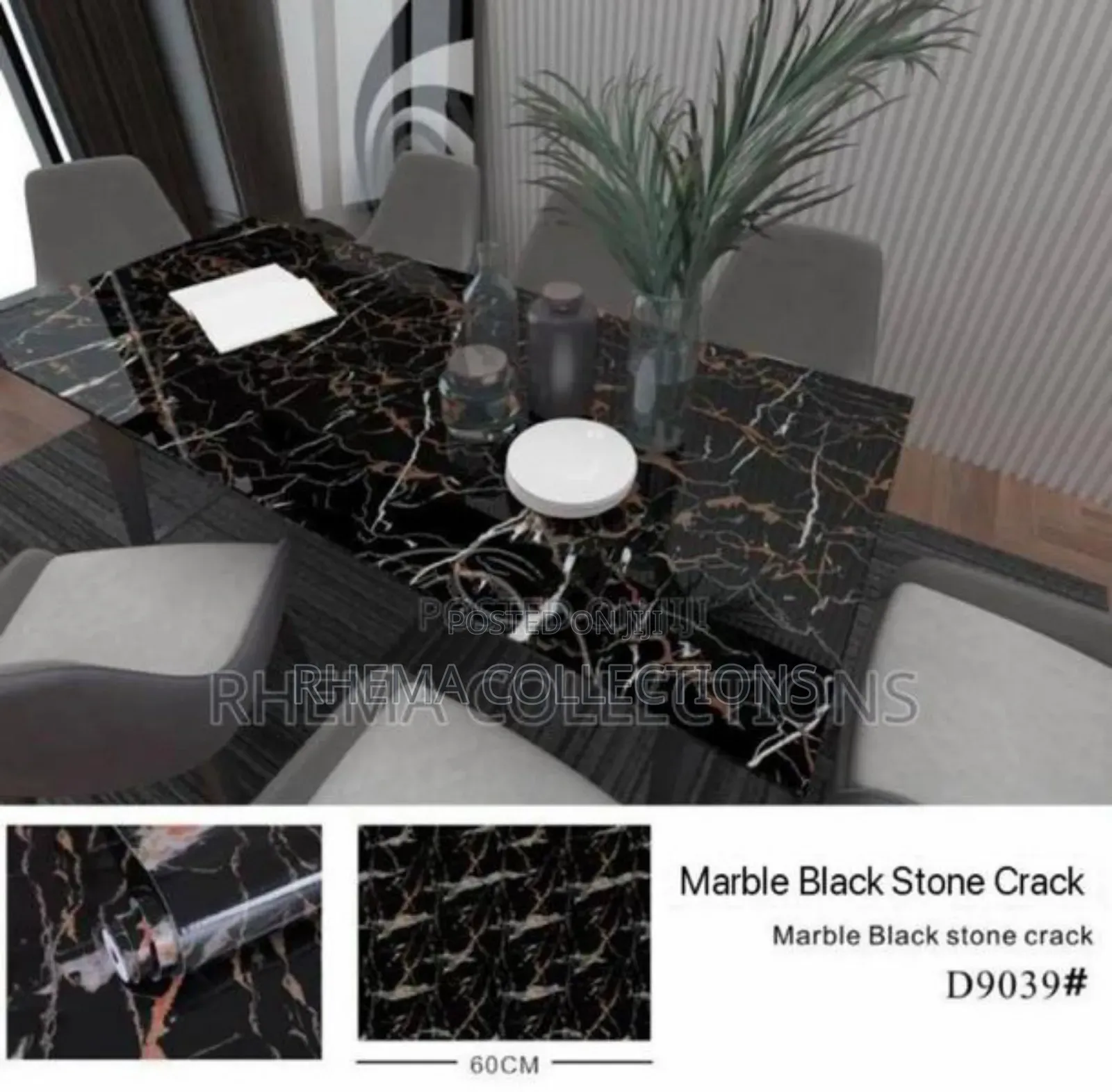Marble Stone Vinyl Film Self Adhesive Wallpaper(60by10m)