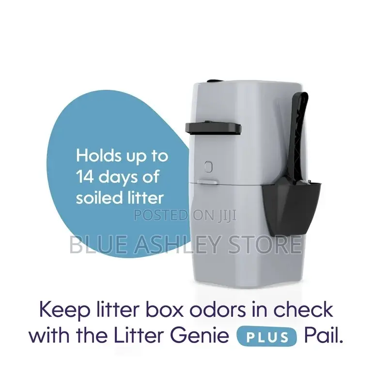 Litter Genie Plus Pail Cat Litter Box Waste Disposal