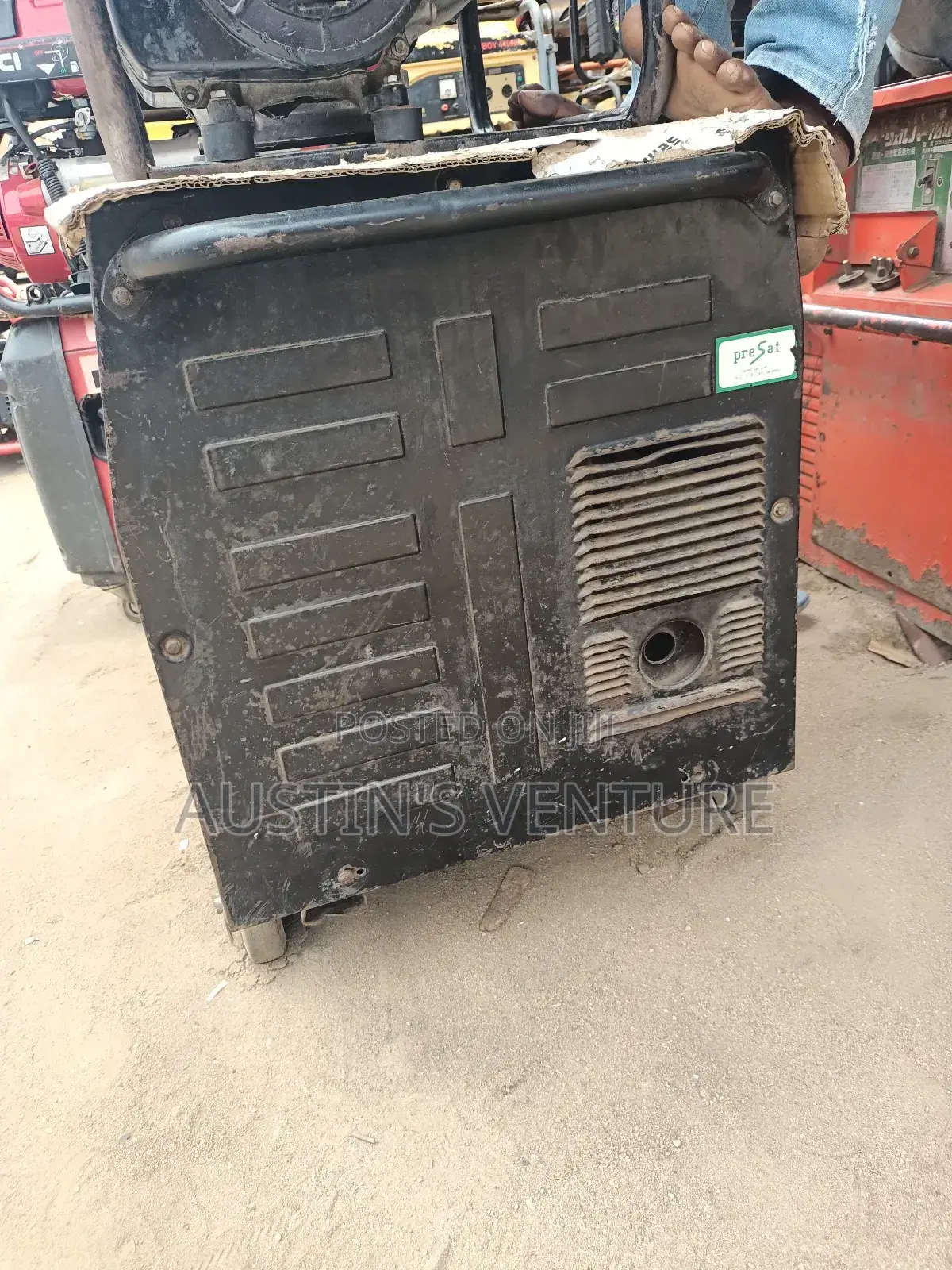 Used 4kva Honda Soundproof Petrol Generator