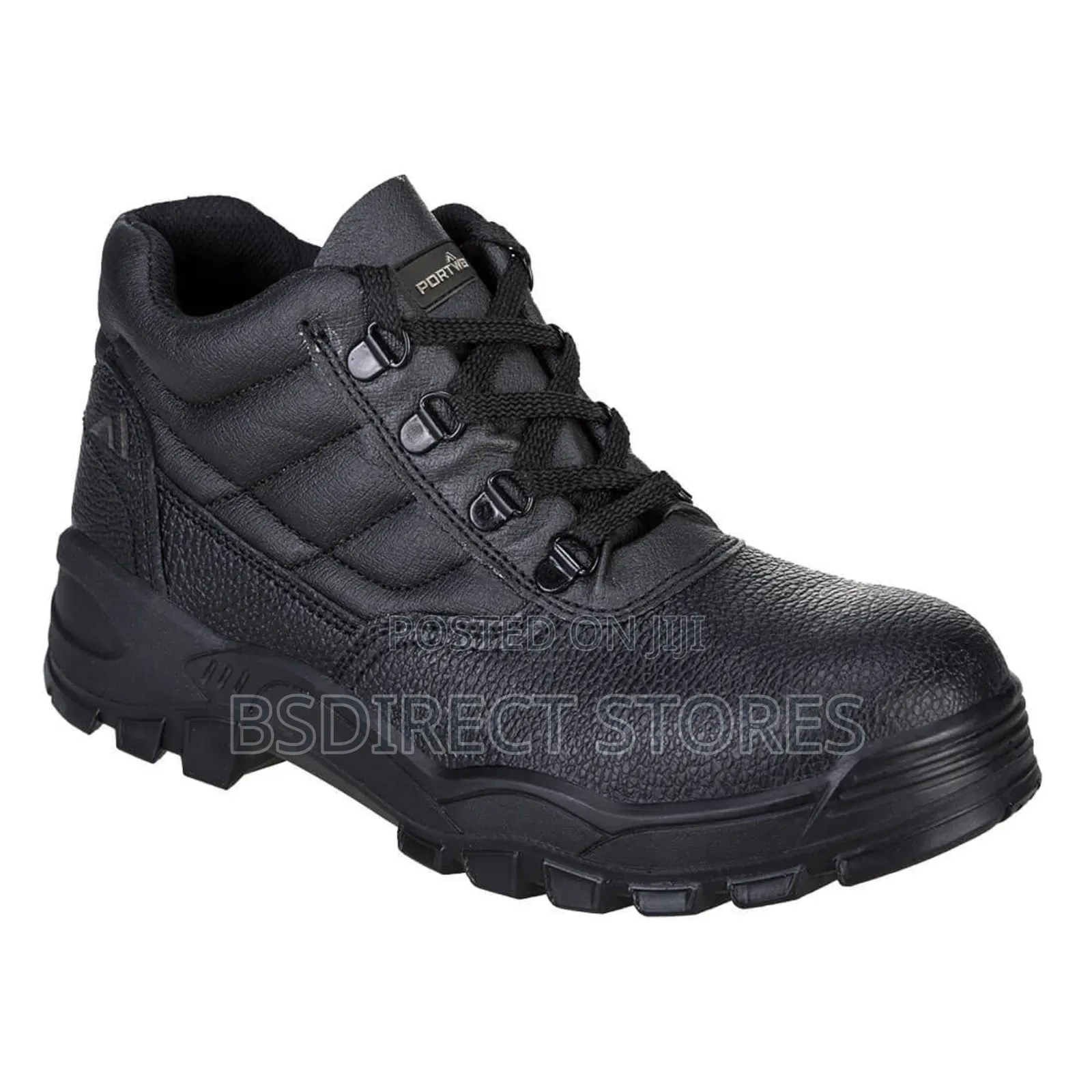PORTWEST FW10BKR Steelite S1 Black Protector Boot Size 46,47