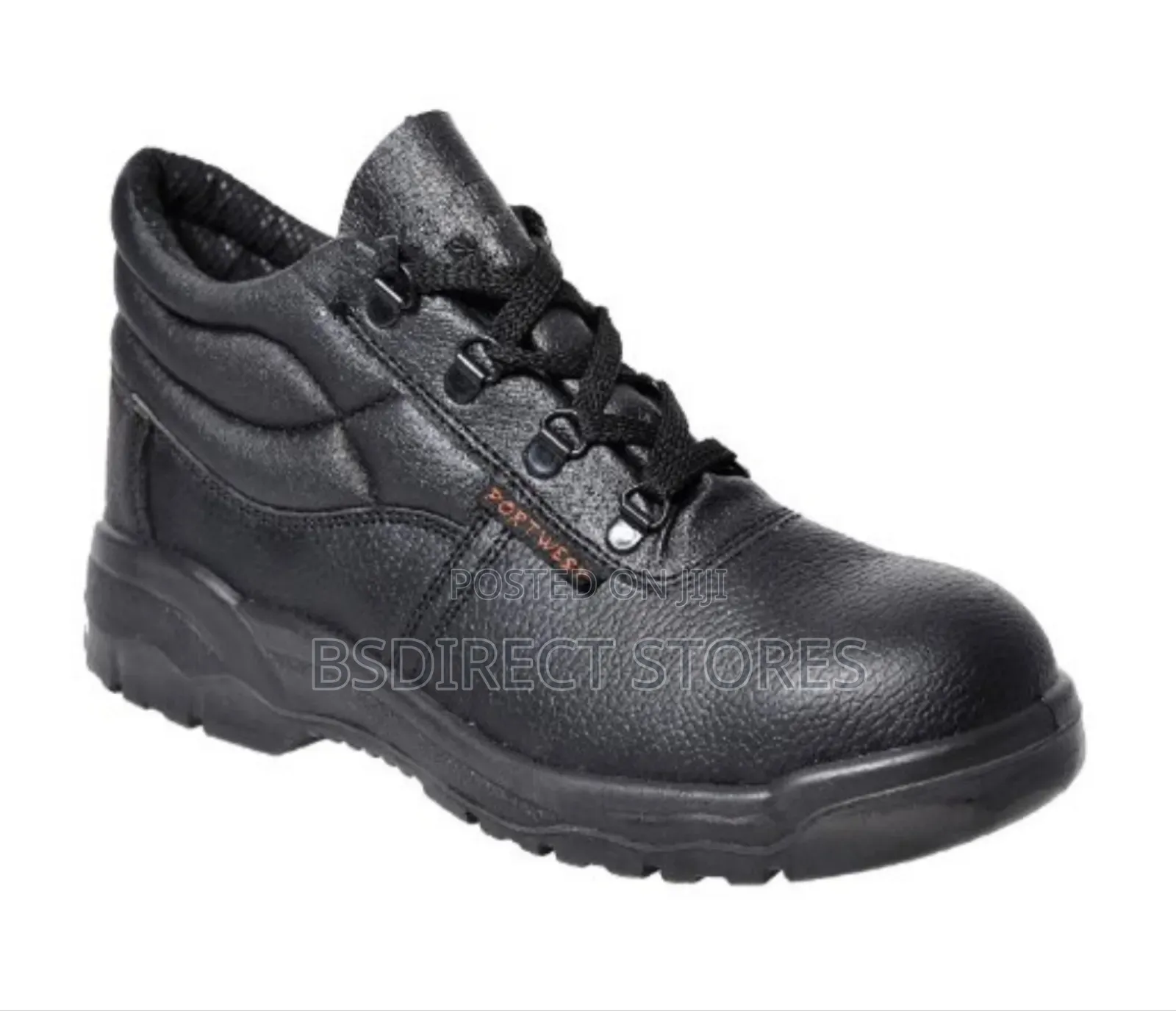 PORTWEST FW10BKR Steelite S1 Black Protector Boot Size 46,47