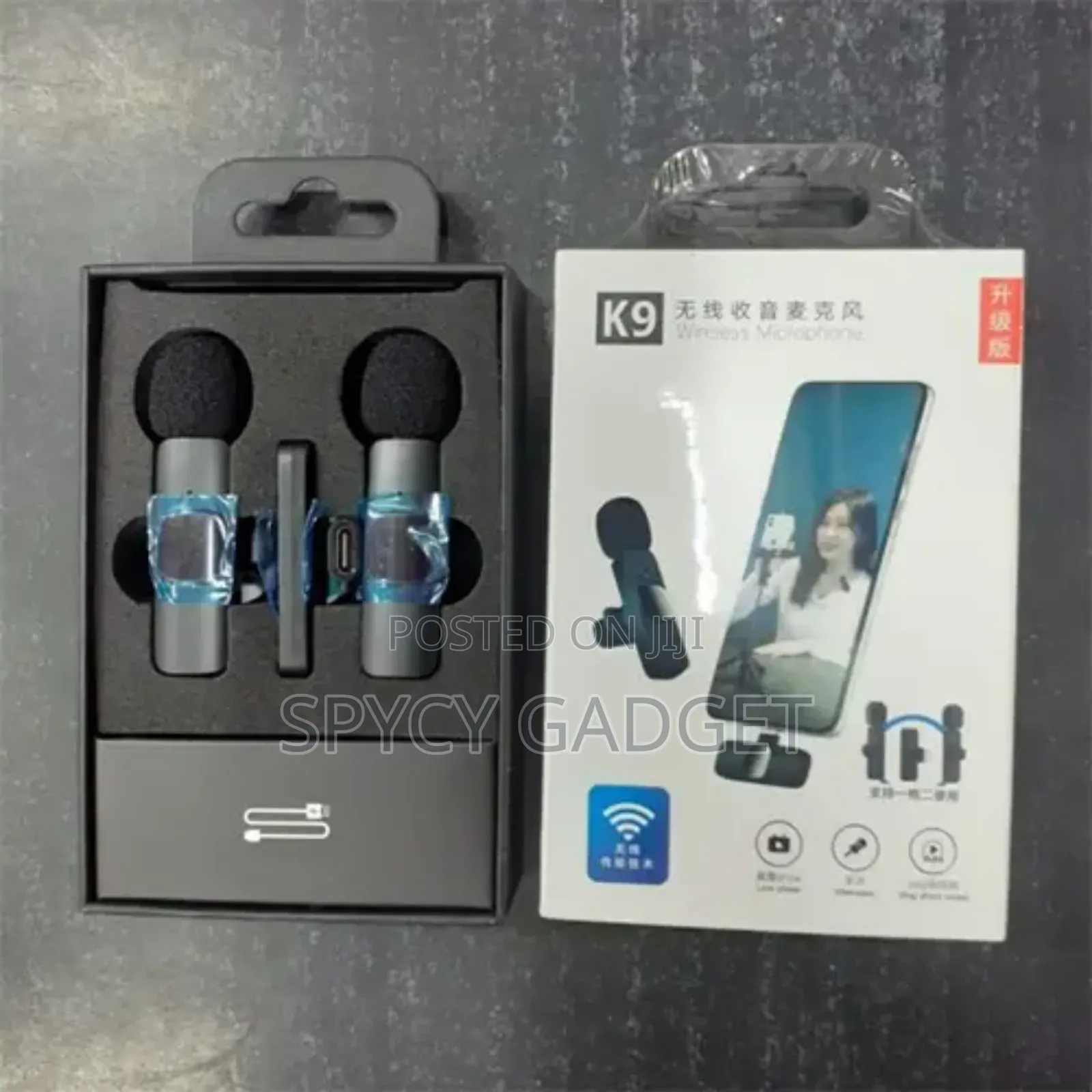 Dual Wireless Lavalier Microphone