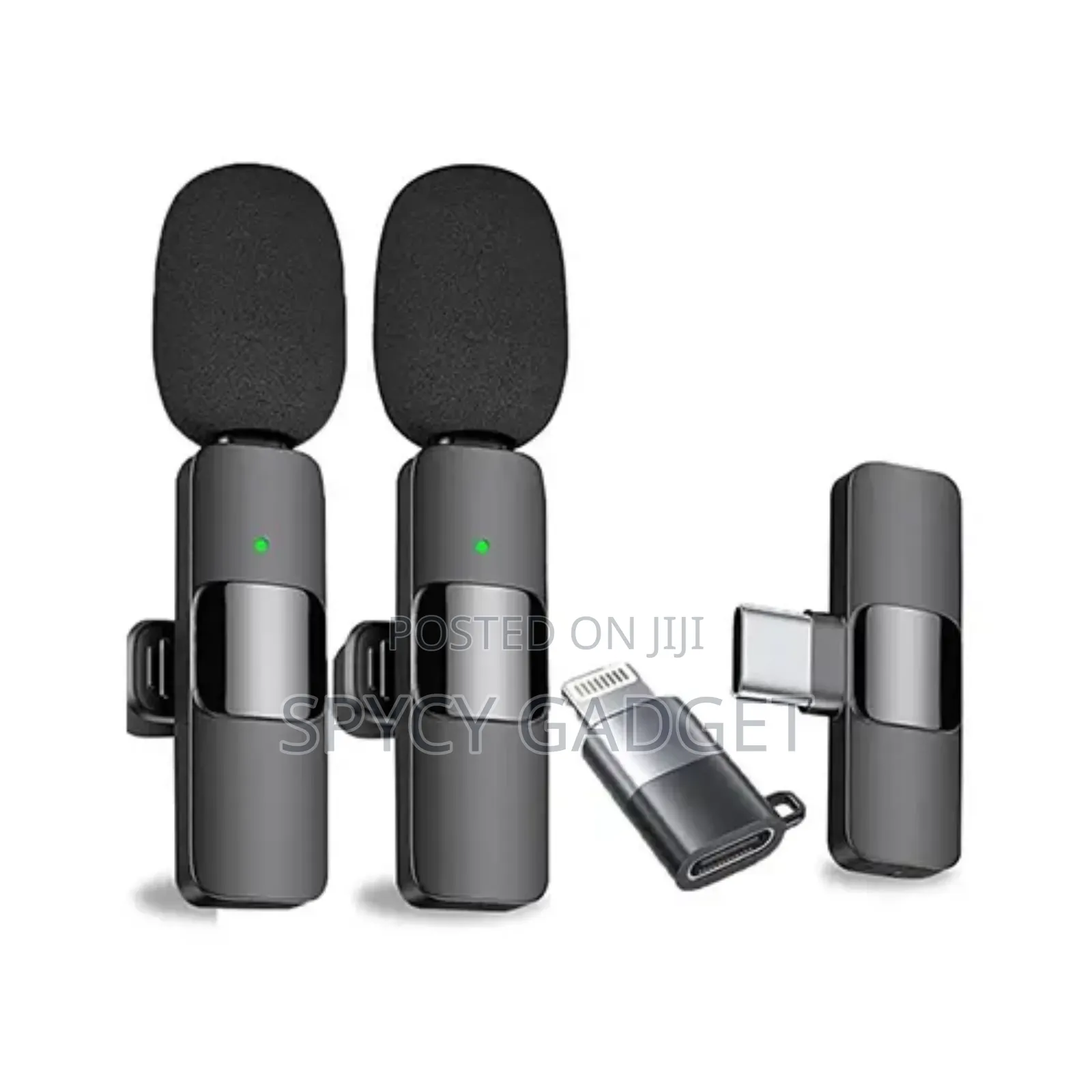 Dual Wireless Lavalier Microphone