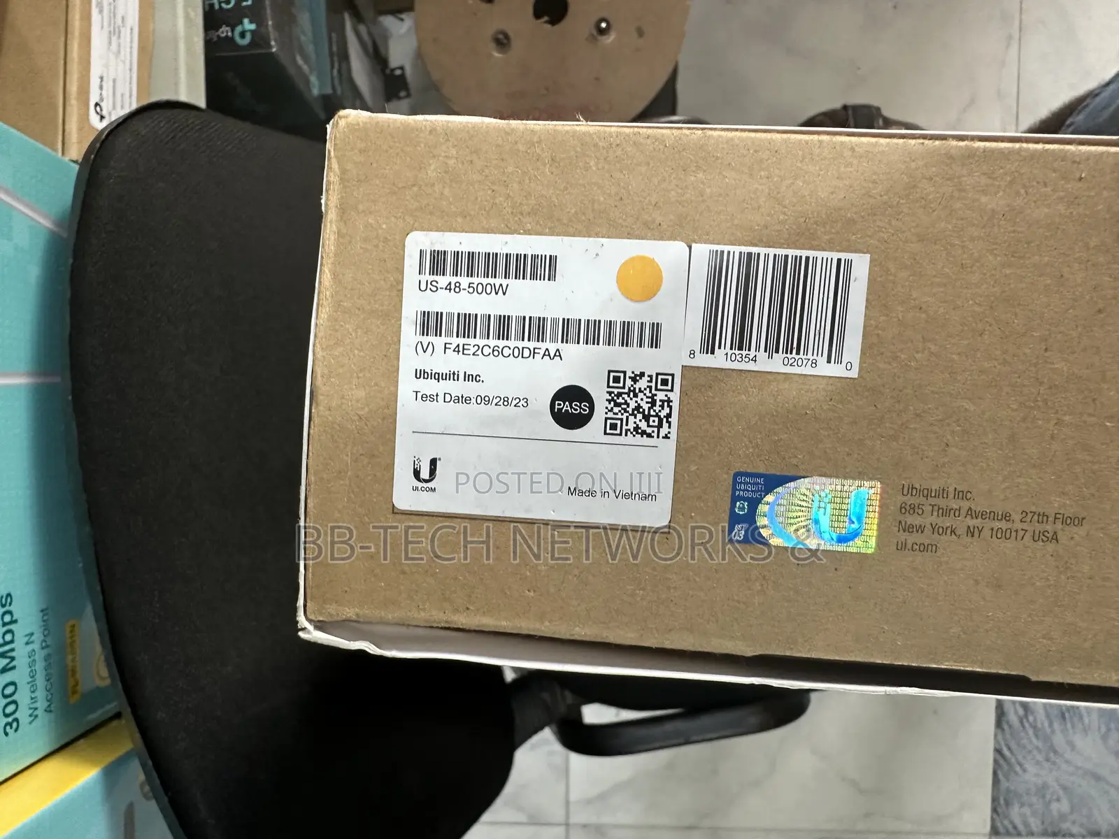 Ubiquiti Unifi Switch - 48 Ports Managed (US-48-500W)