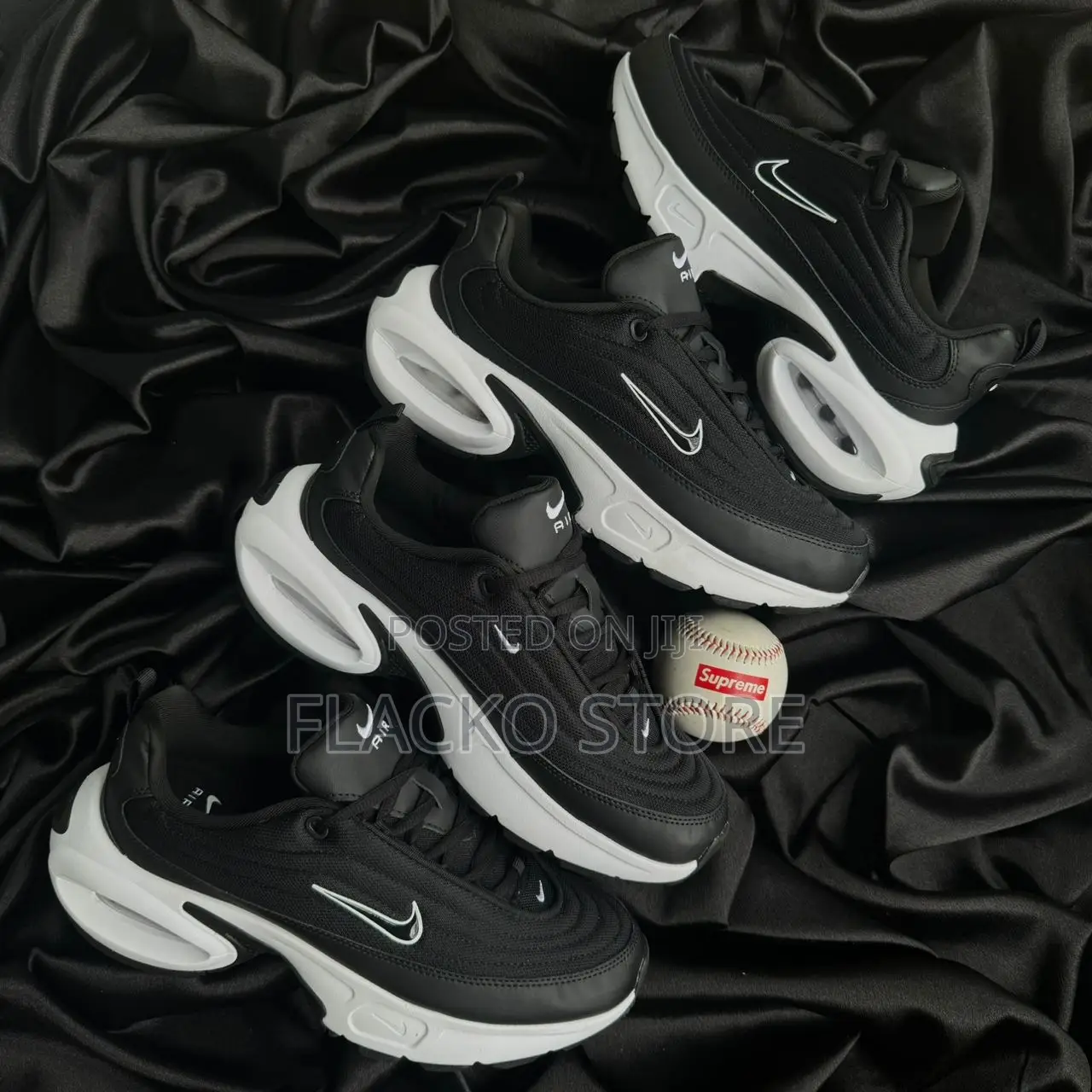 Original Nike Air Max Portal Black Sneakers