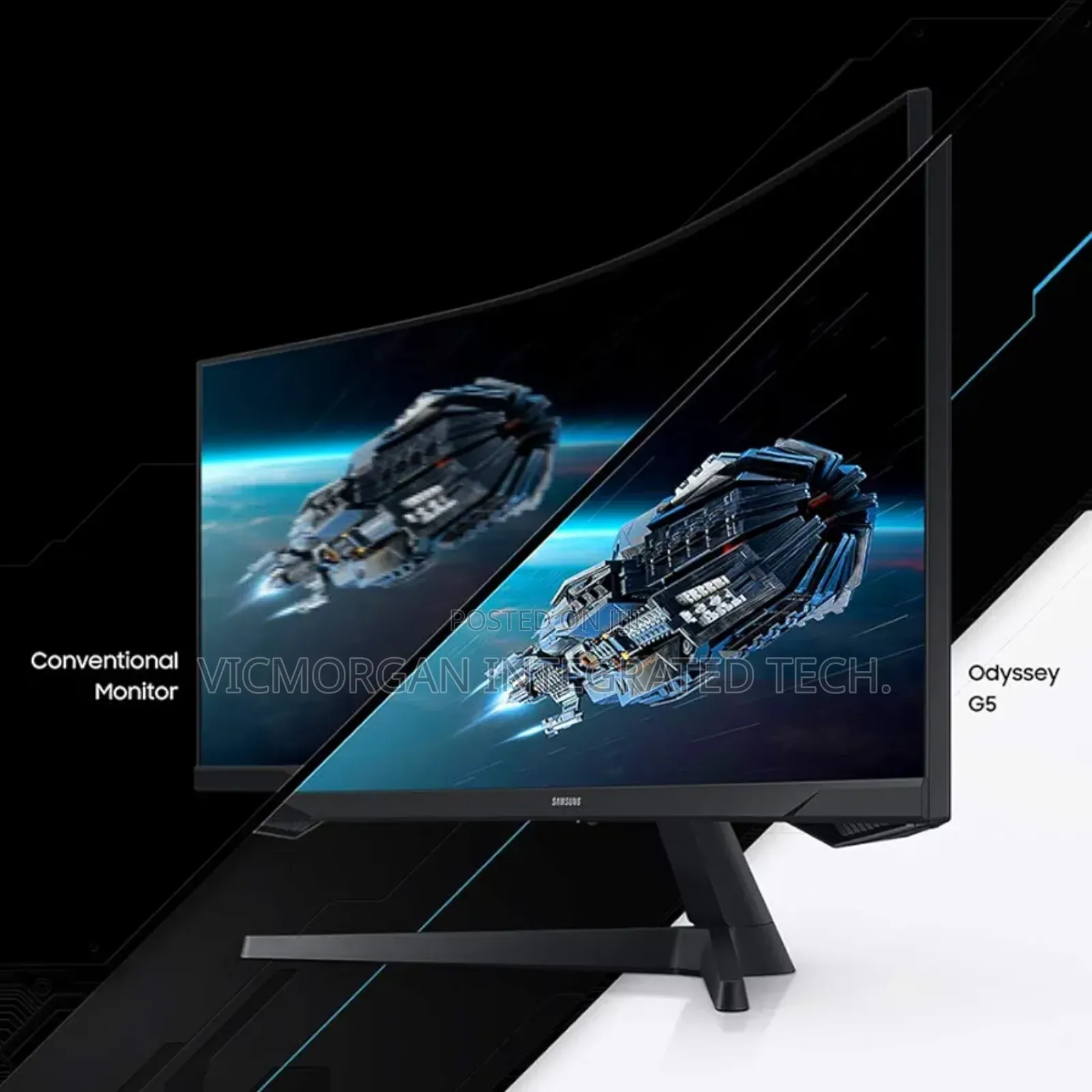 Samsung Lc34g55twwnxza 34-Inch Odyssey Curved Gaming