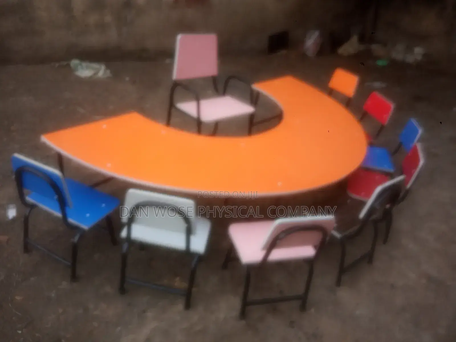 Diameter Table and Chairs for Kids