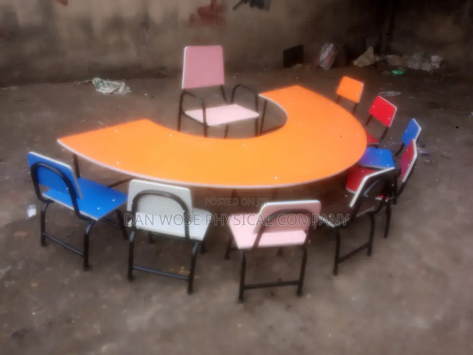 Diameter Table and Chairs for Kids