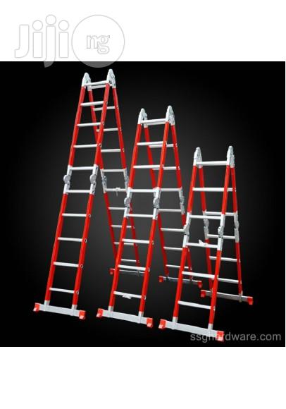 4x4 Fiberglass Multi Purpose Ladder: Non Conductive Ladder