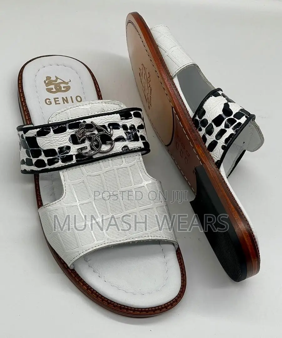 Original Italian Genio Leather Slipers