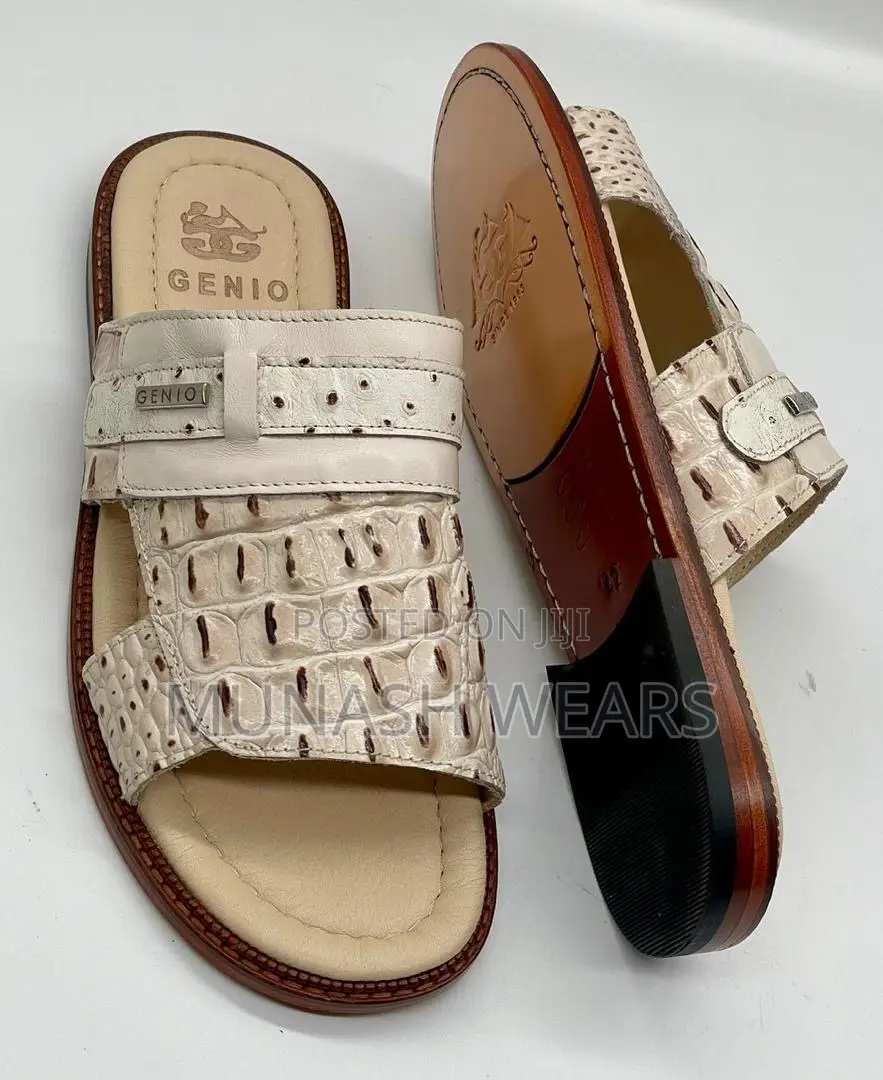 Original Italian Genio Leather Slipers