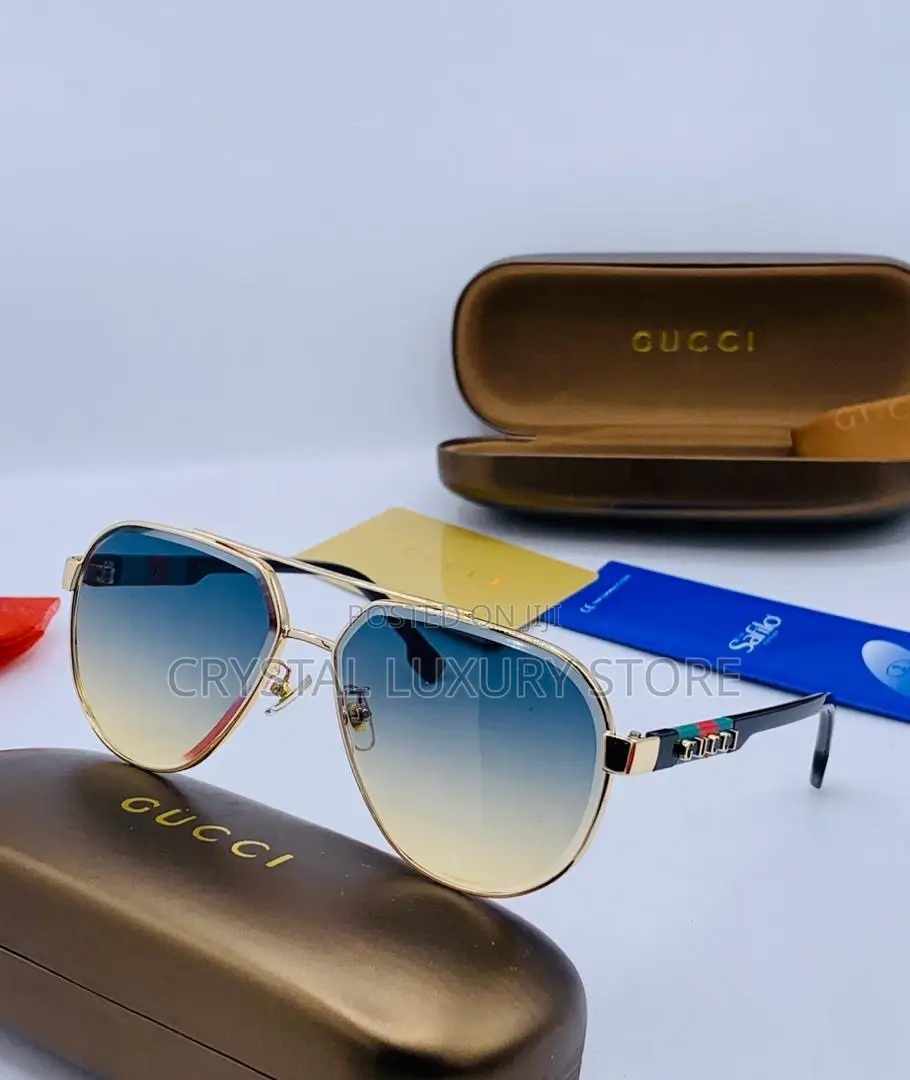 Gucci Quality Luxury Unisex Sunglasses