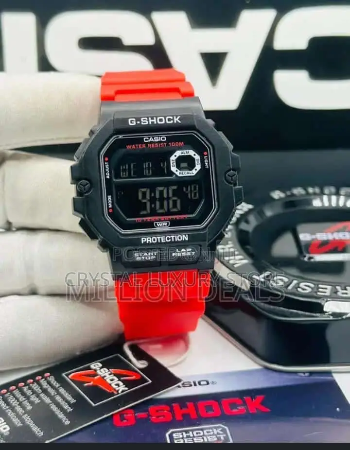 G-Shock Quality Luxury Rubber Strap Wristwatch