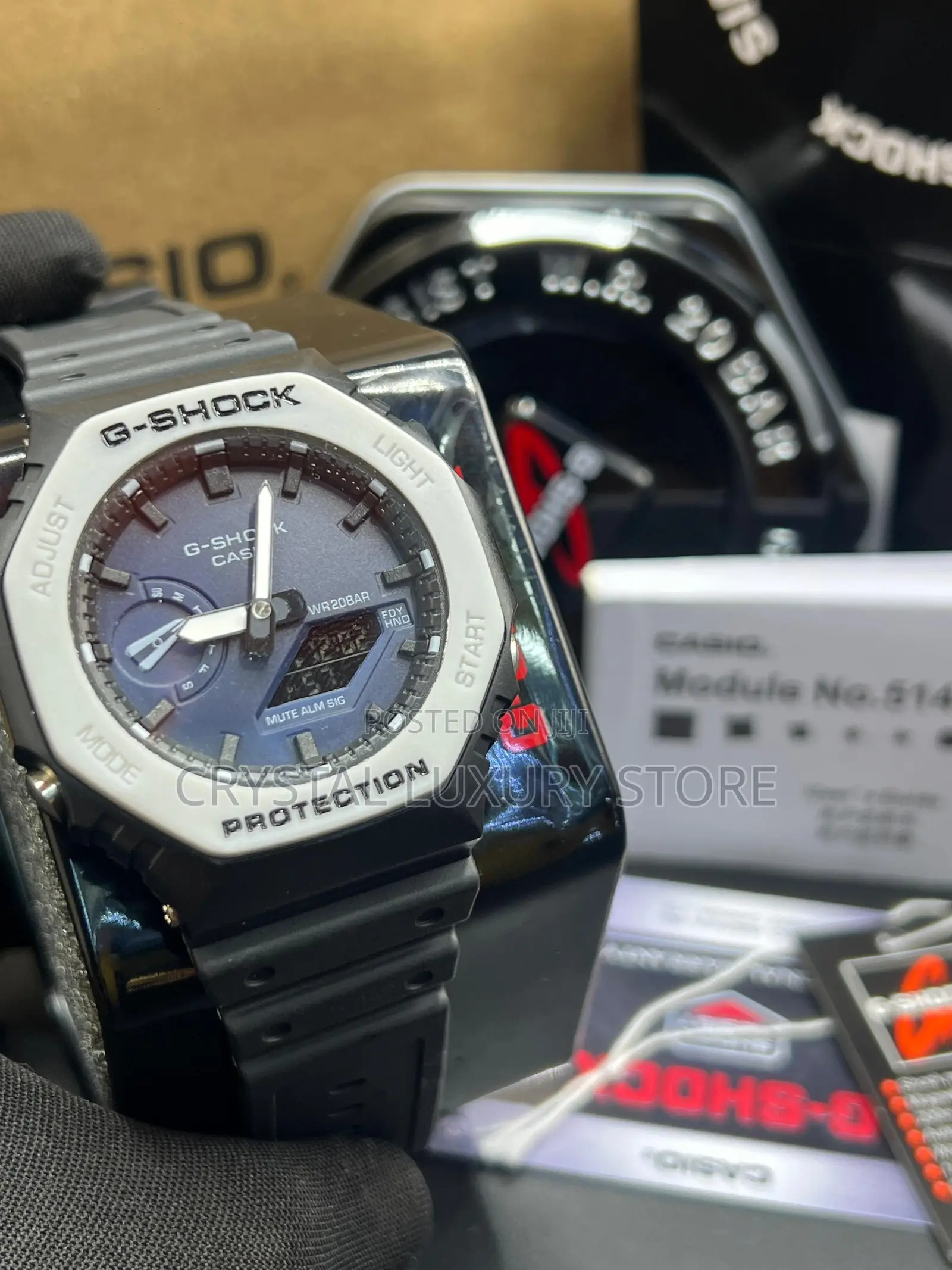 G-Shock Quality Luxury Men Rubber Strap Wristwatch