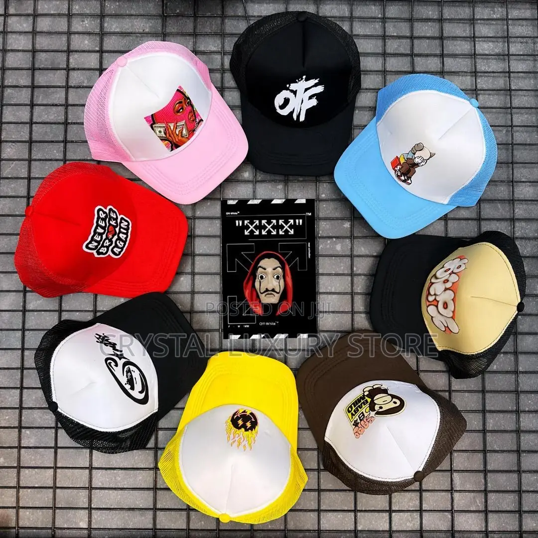Top Quality Luxury Men Face Cap