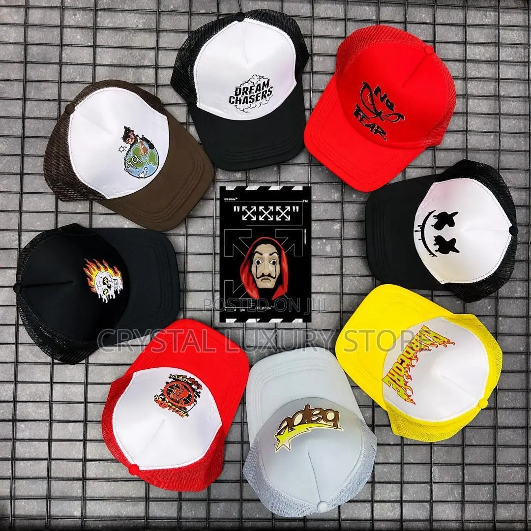 Top Quality Luxury Men Face Cap