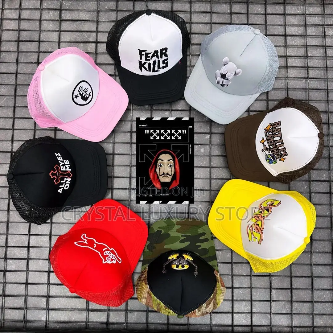 Top Quality Luxury Men Face Cap