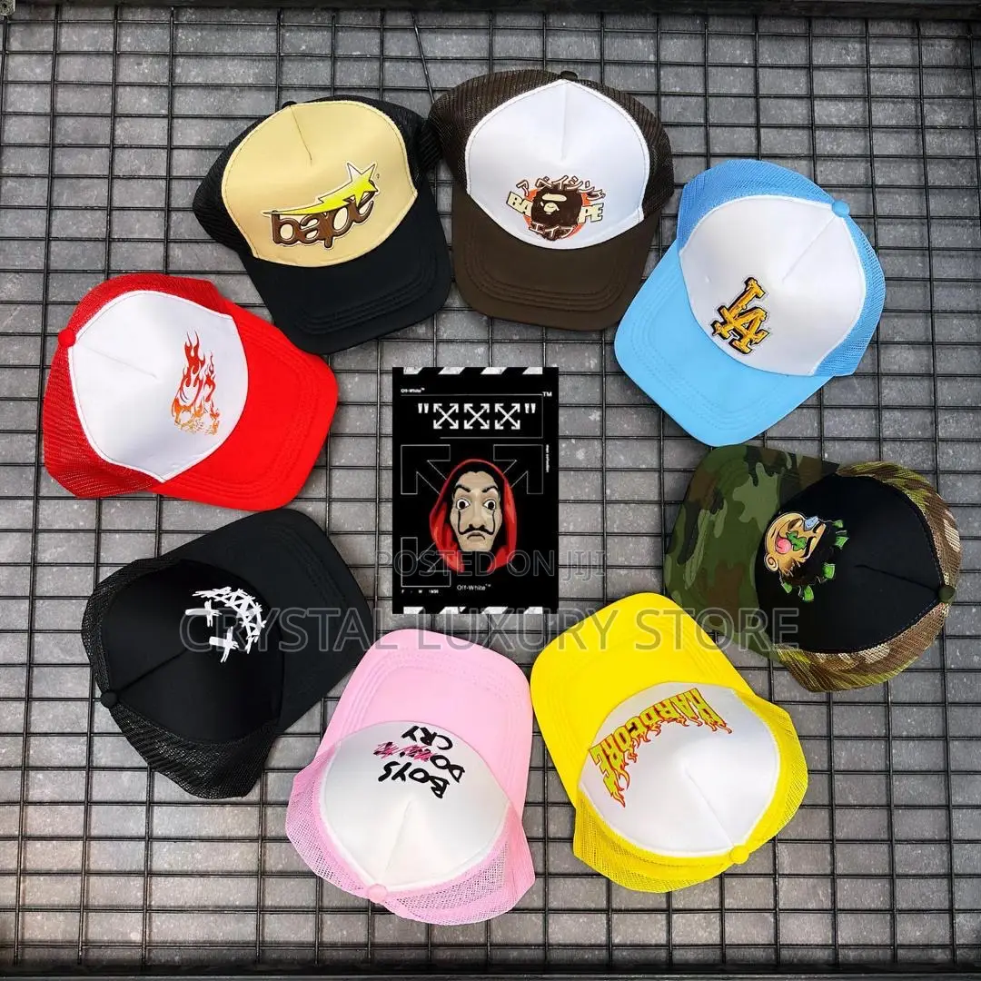 Top Quality Luxury Men Face Cap