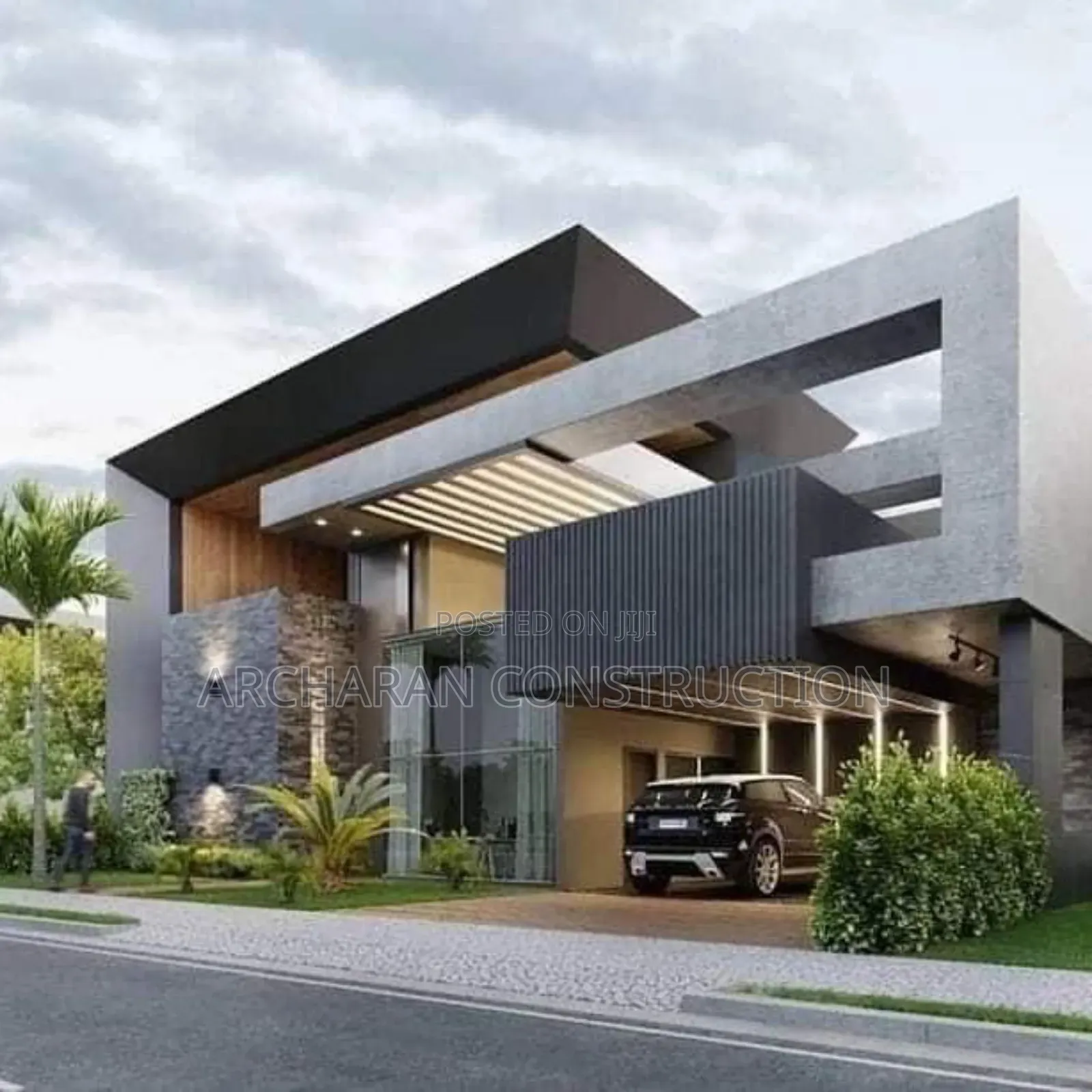 Design Duplex of 5 Bedroom.Full Architectural Drawing