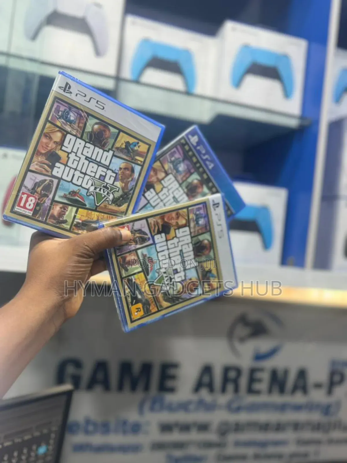Brand New GTA v CD for Ps4 and Ps5