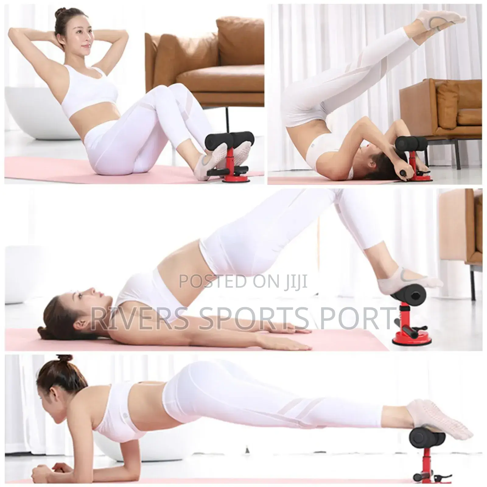 Upgraded Sunction Sit Up Assistance Abdominal Core Workout