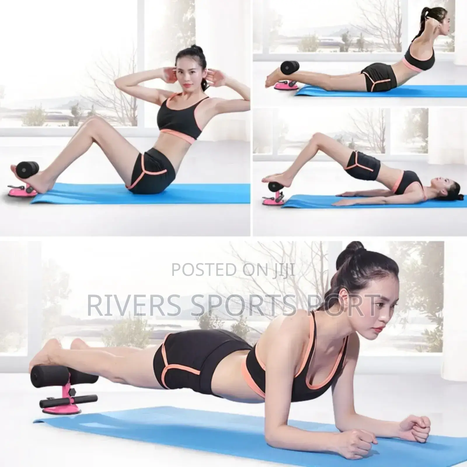 Sit Up Assistance Abdominal Core Workout Situp Exercise Bar