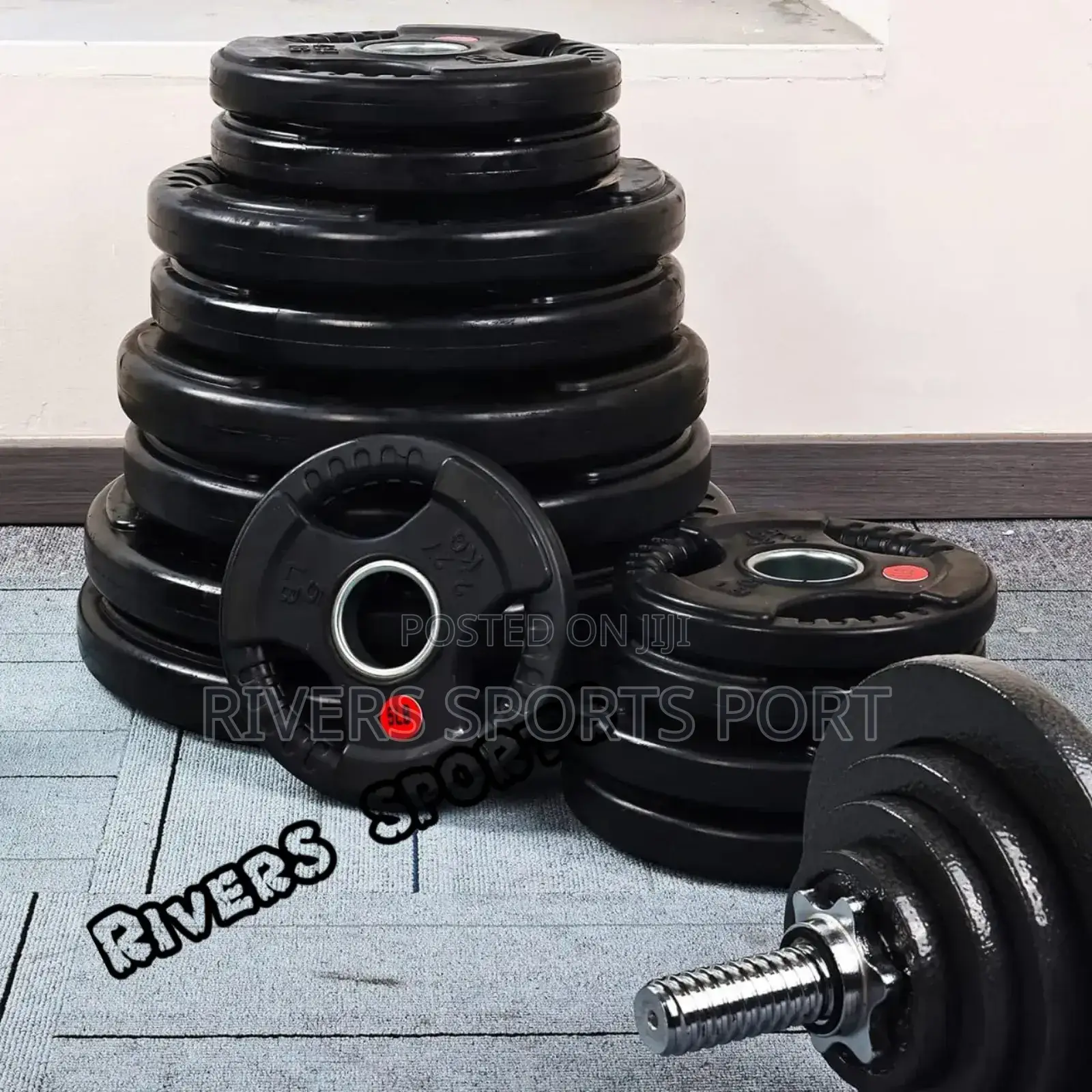 Olympic Barbell Weight Plate 5kg, 10kg, 15kg, 20kg, 25kg
