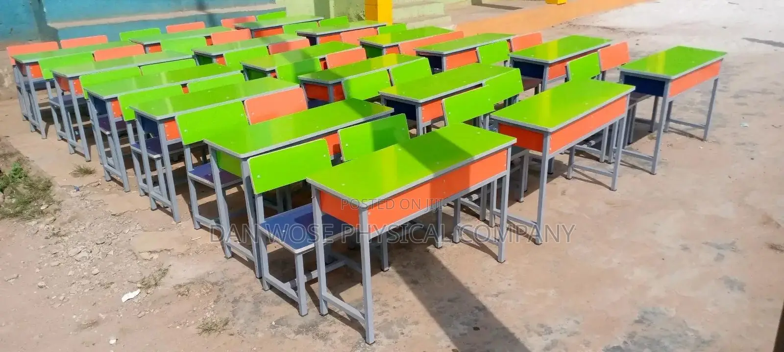 School Desk And Seat