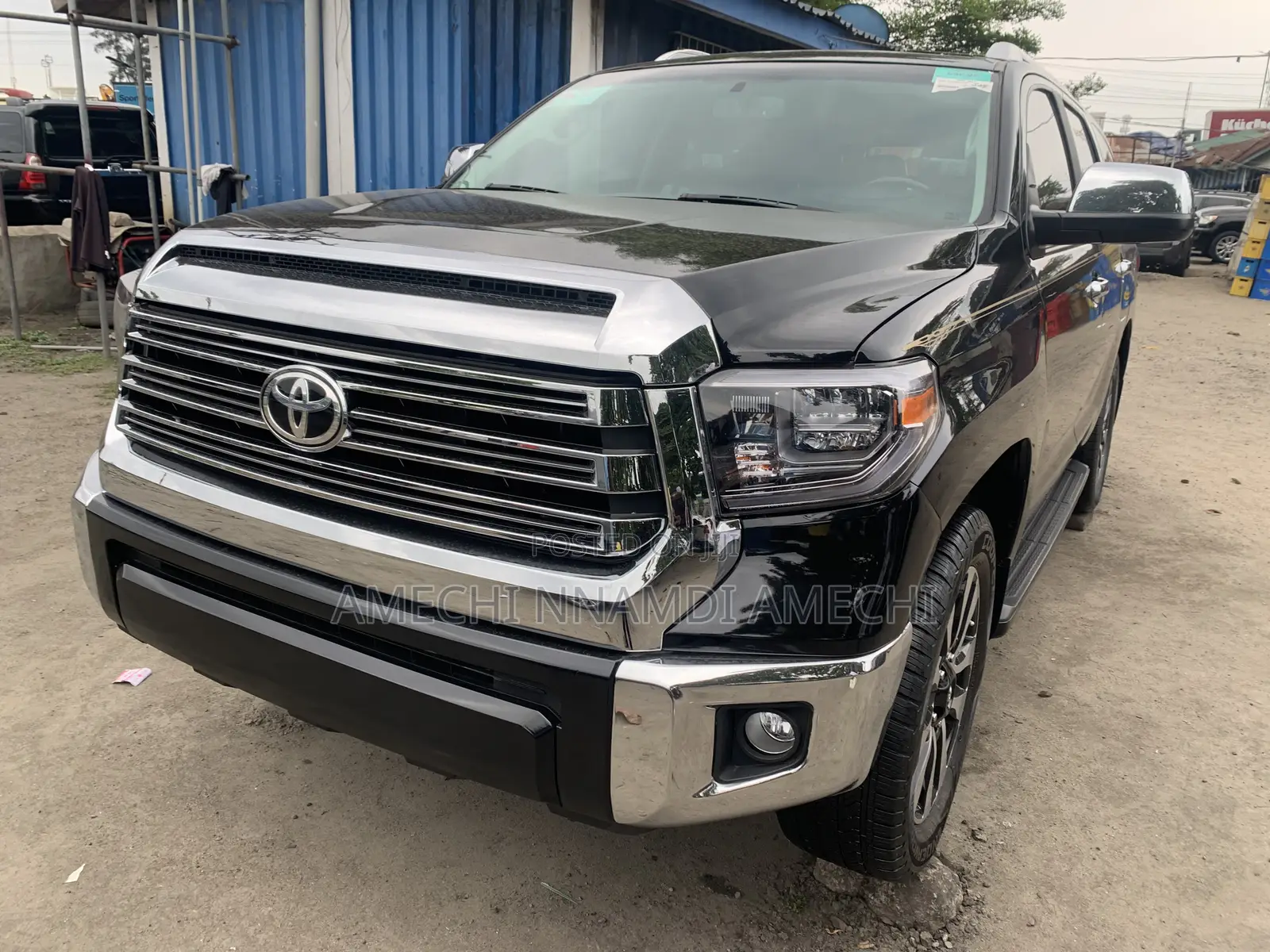 Toyota Sequoia Platinum 4x4 2018 Black