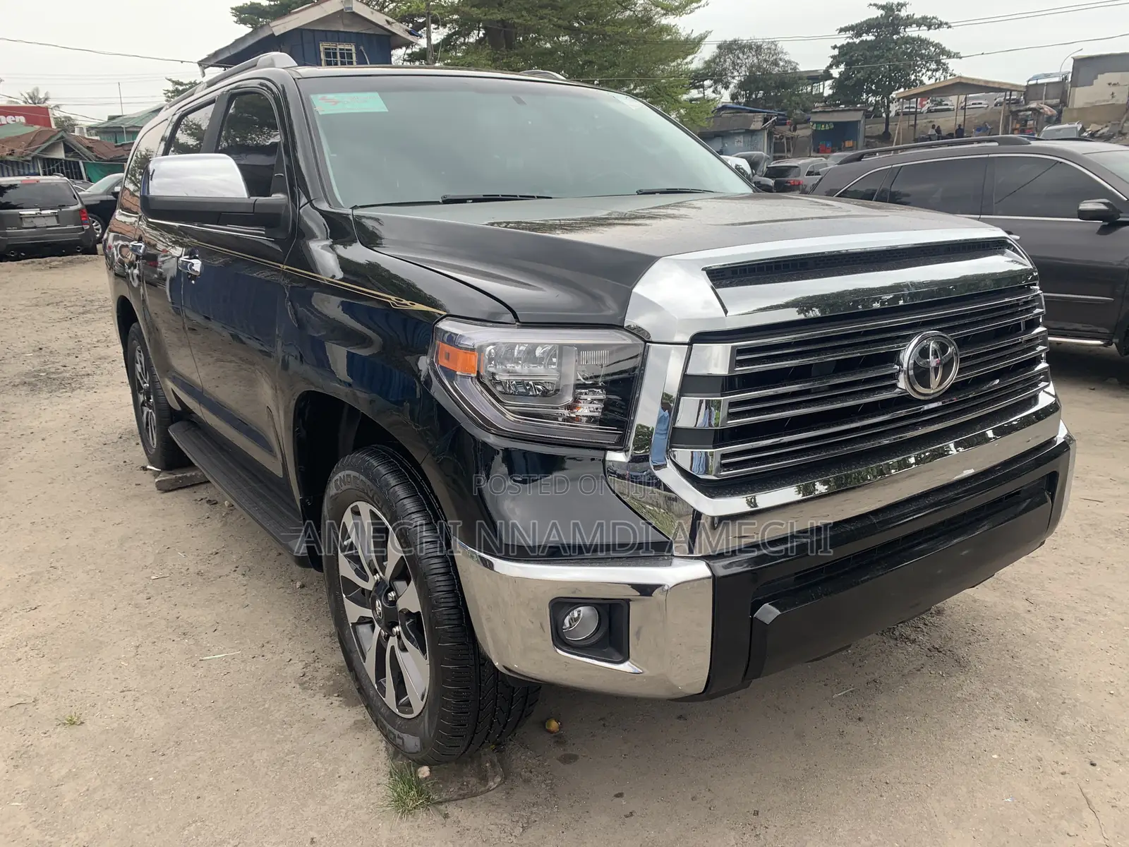 Toyota Sequoia Platinum 4x4 2018 Black