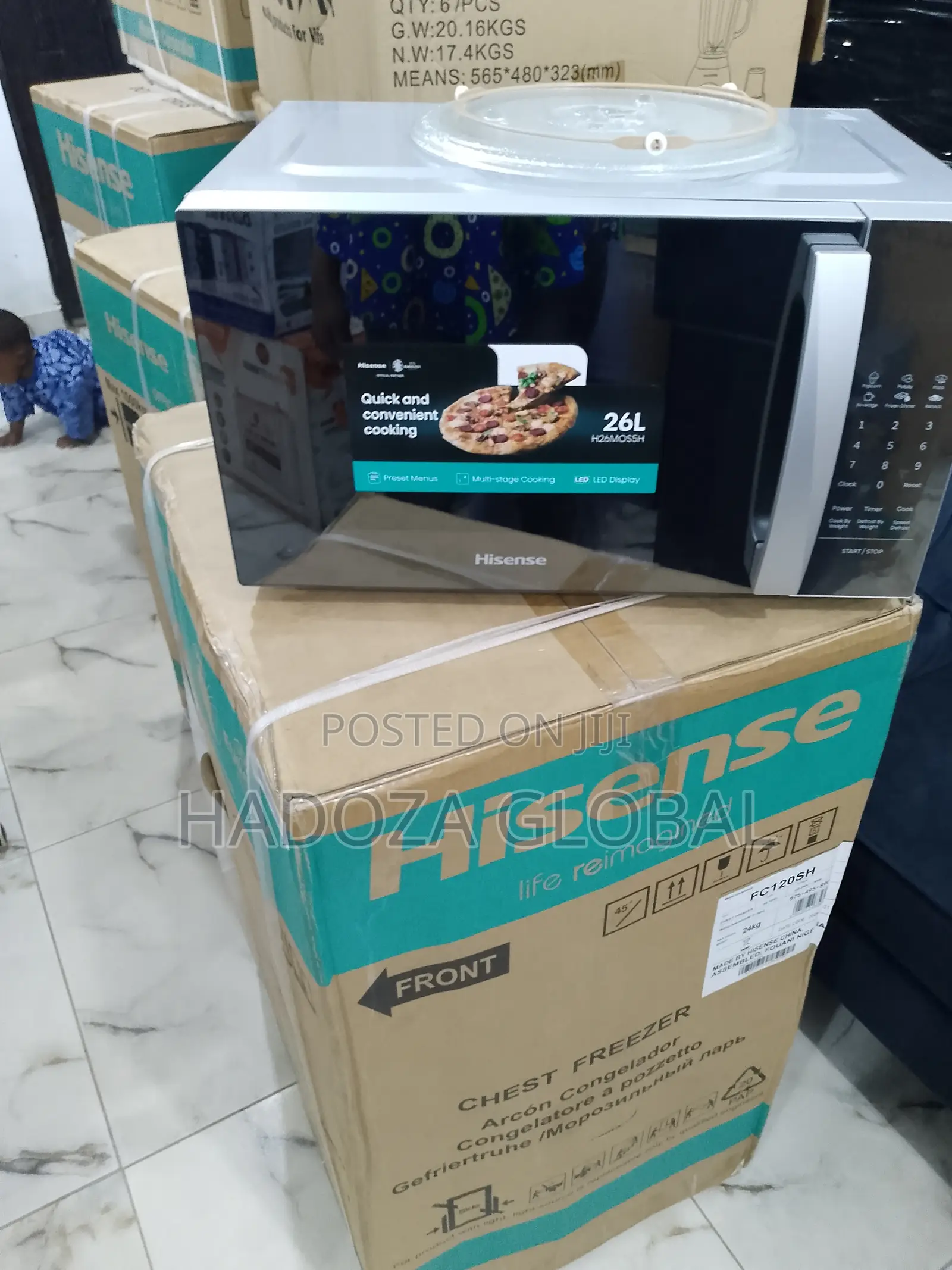Efficient Hisense Microwave Oven 26l-Brand New