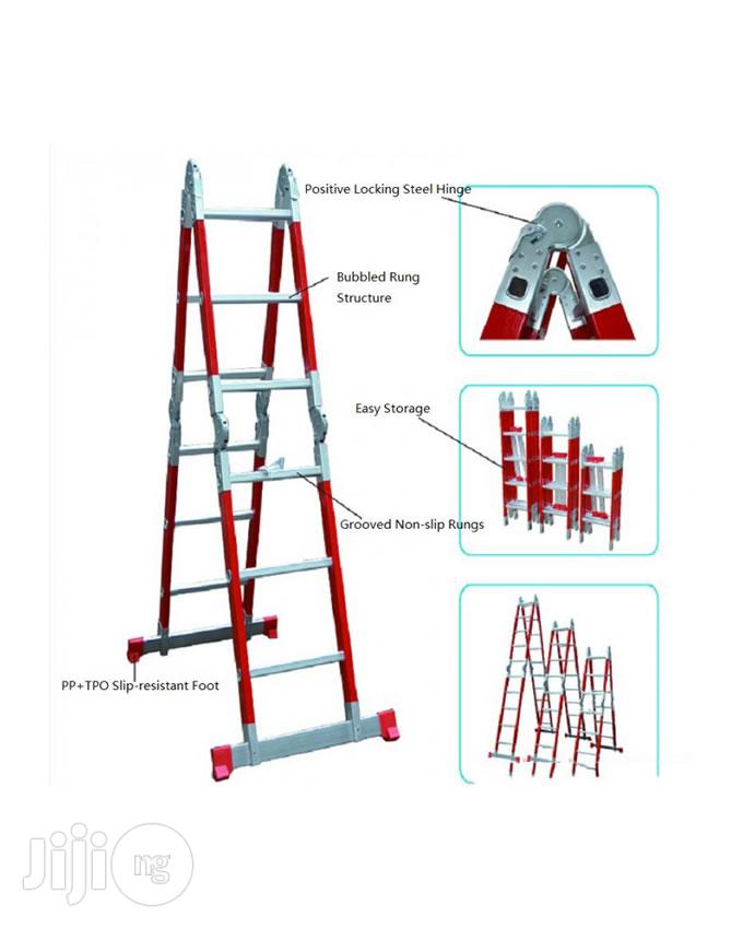 4x6 Fiberglass Multi Purpose Ladder - Non-Conductive Ladder