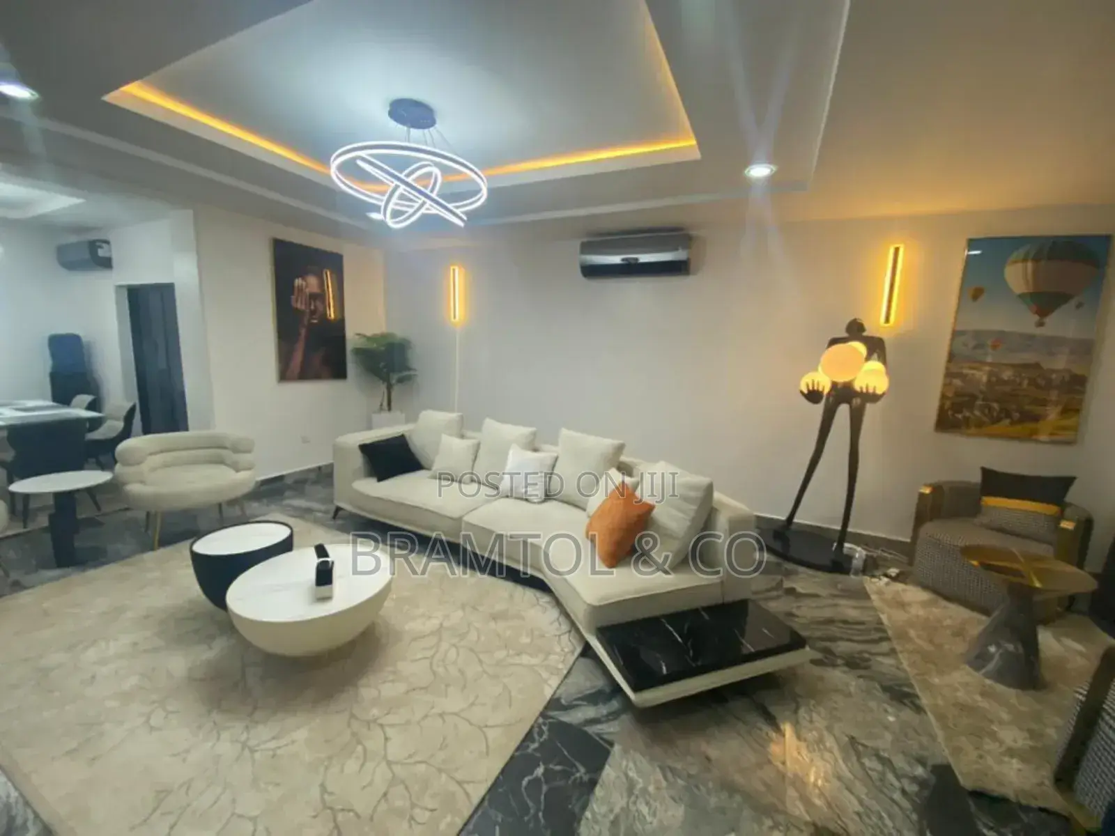 Furnished 4bdrm Duplex in Kado for rent