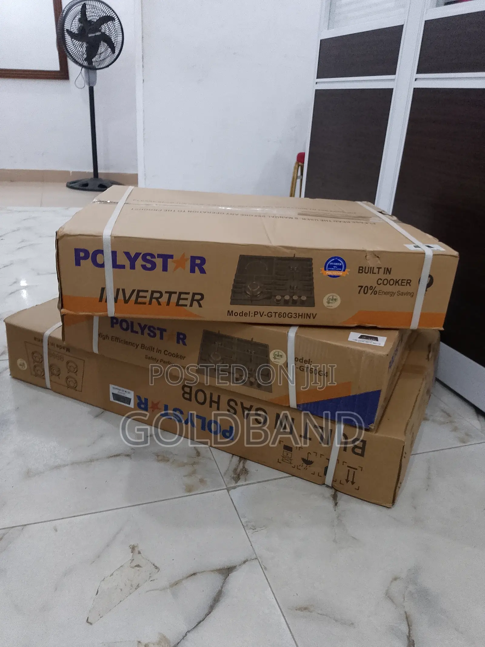 The New Polystar Inverter 3+1 Built in Gas Hob