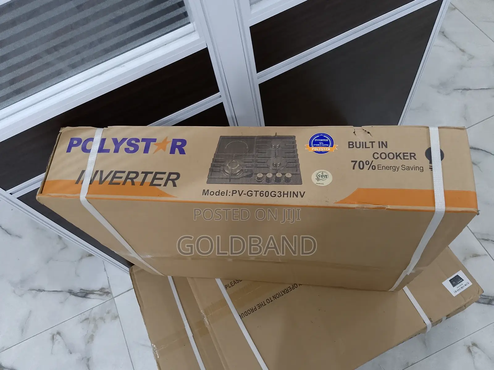 Affordable Polystar Inverter 3+1 Built in Gas Hob