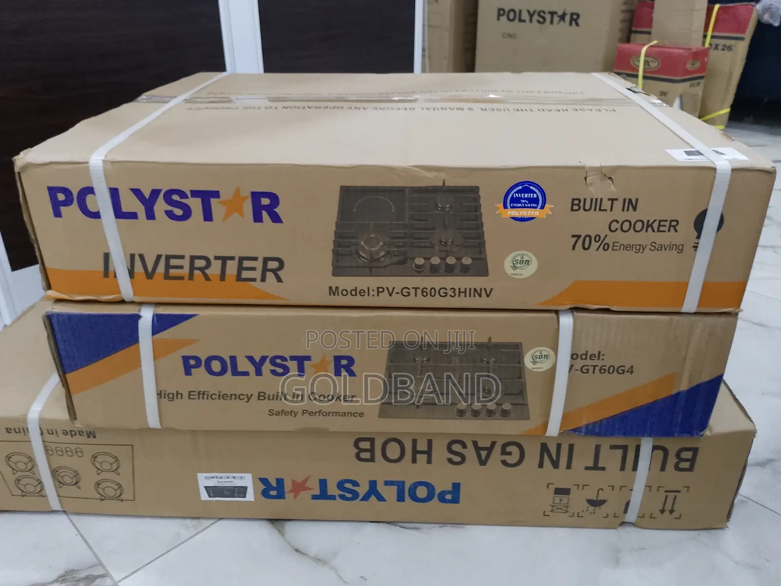 Best in Polystar Inverter 3+1 Built in Gas Hob