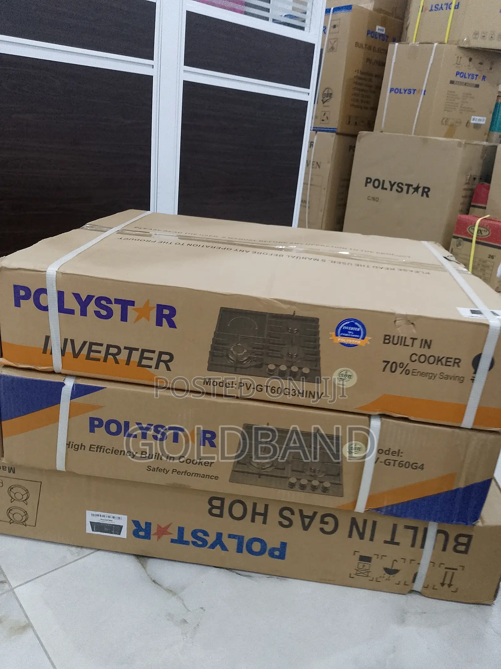 Efficient Polystar Inverter 3gas Burner, 1 Electric Cooker