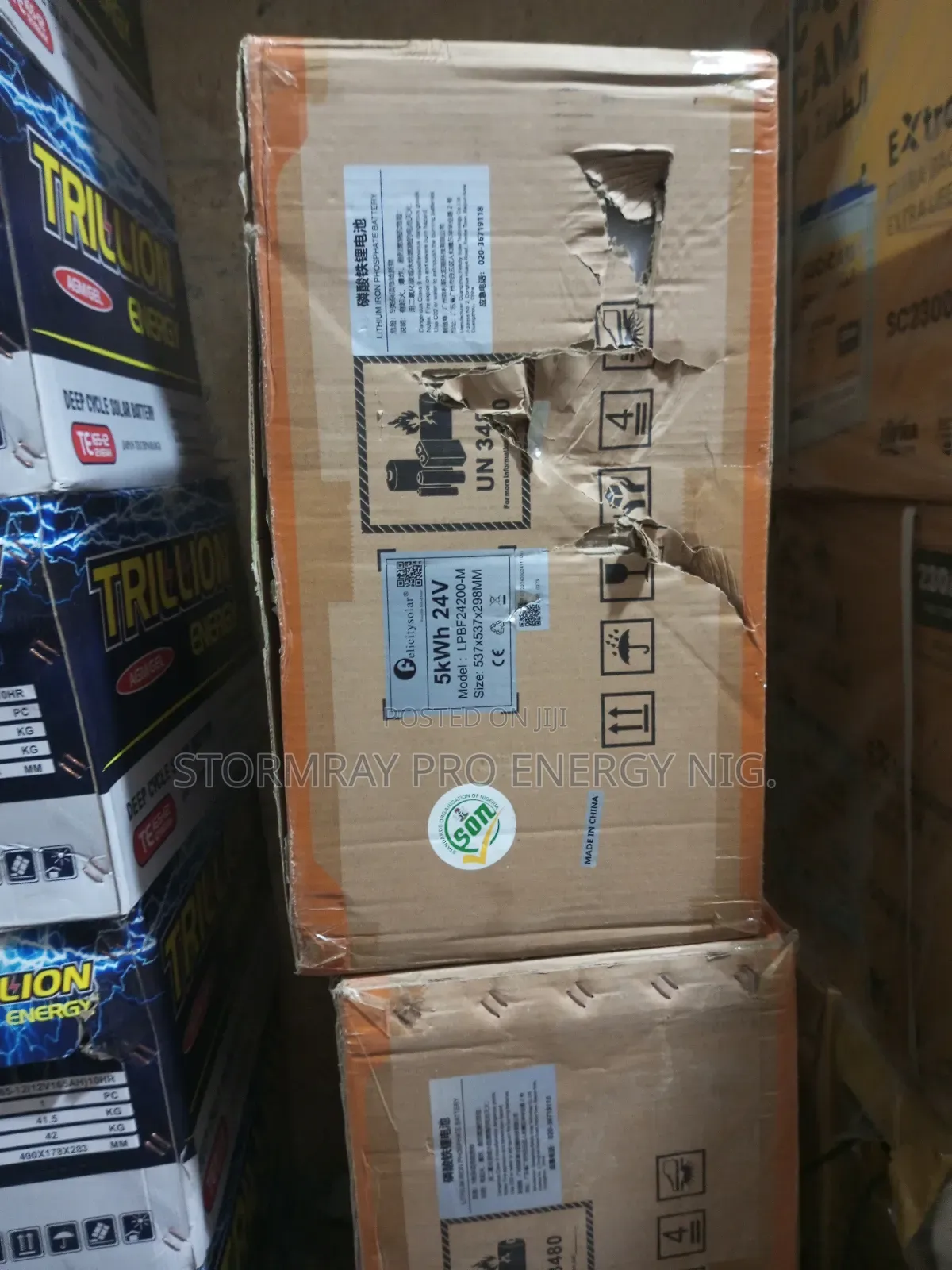 5kwh 24v Felicity Lithium Battery