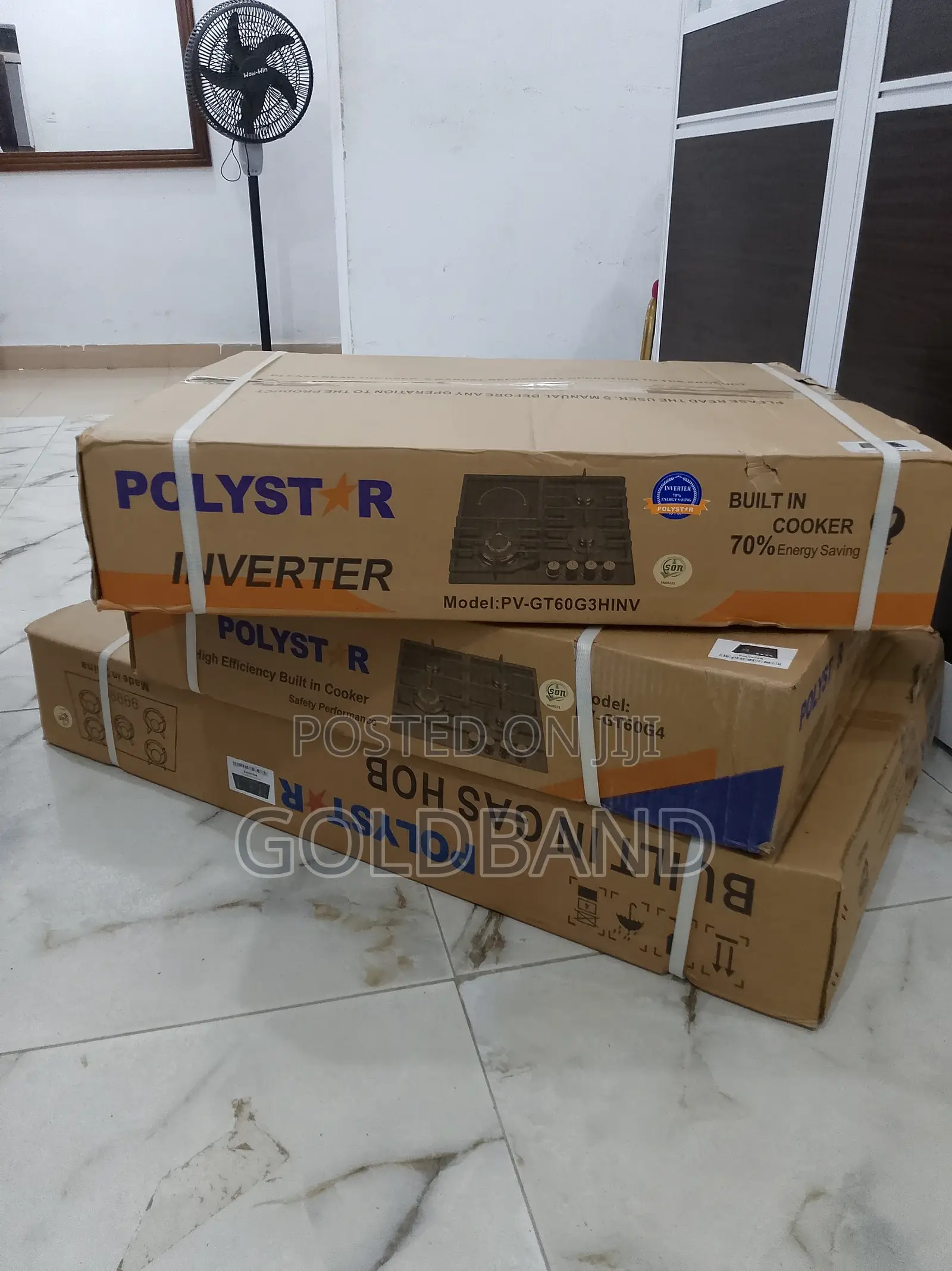 Latest Polystar Inverter 3+1 Inbuilt Electric Gas Burner