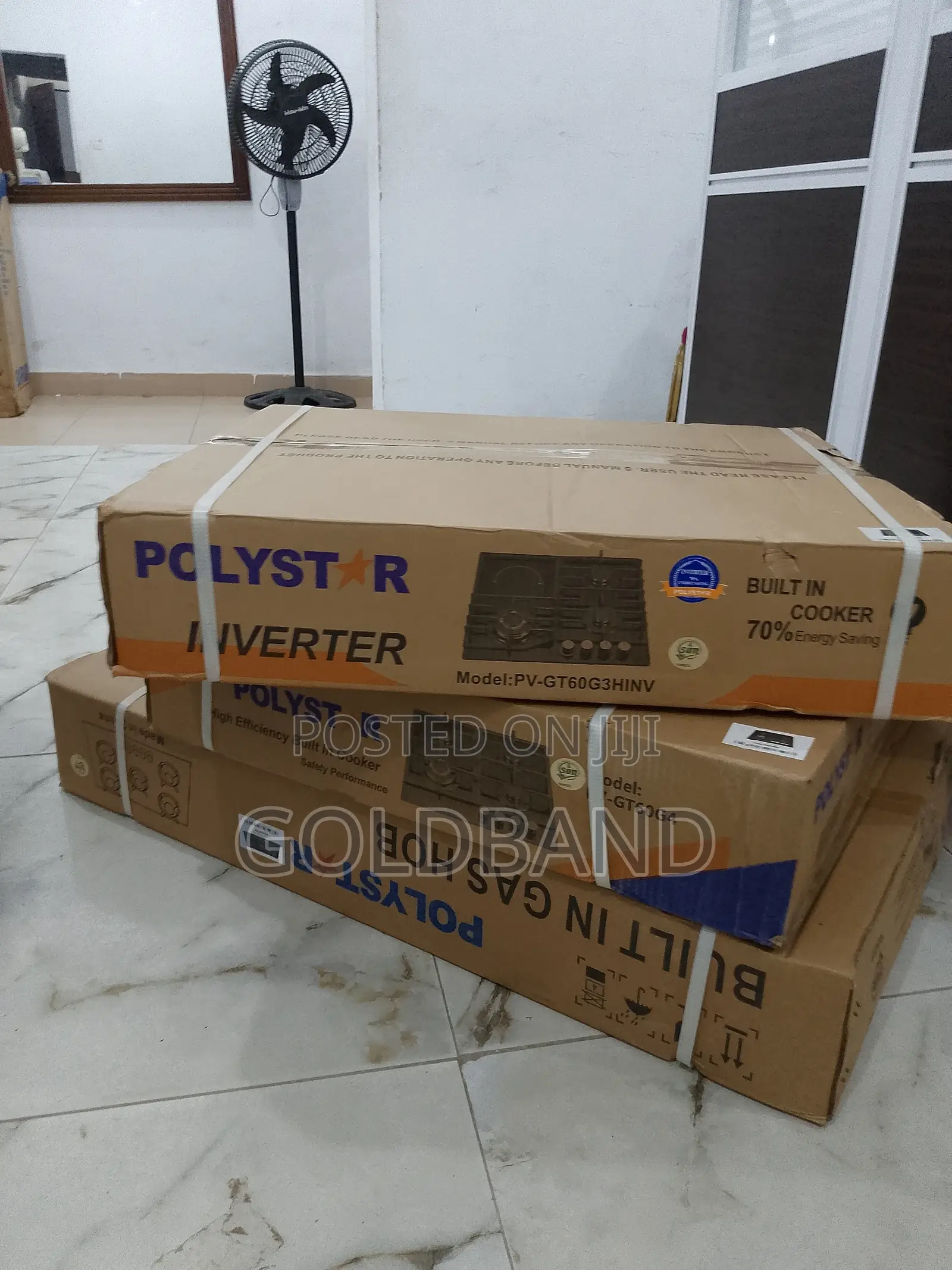 New in Polystar Inverter 3+1 Electric Built in Gas Hob