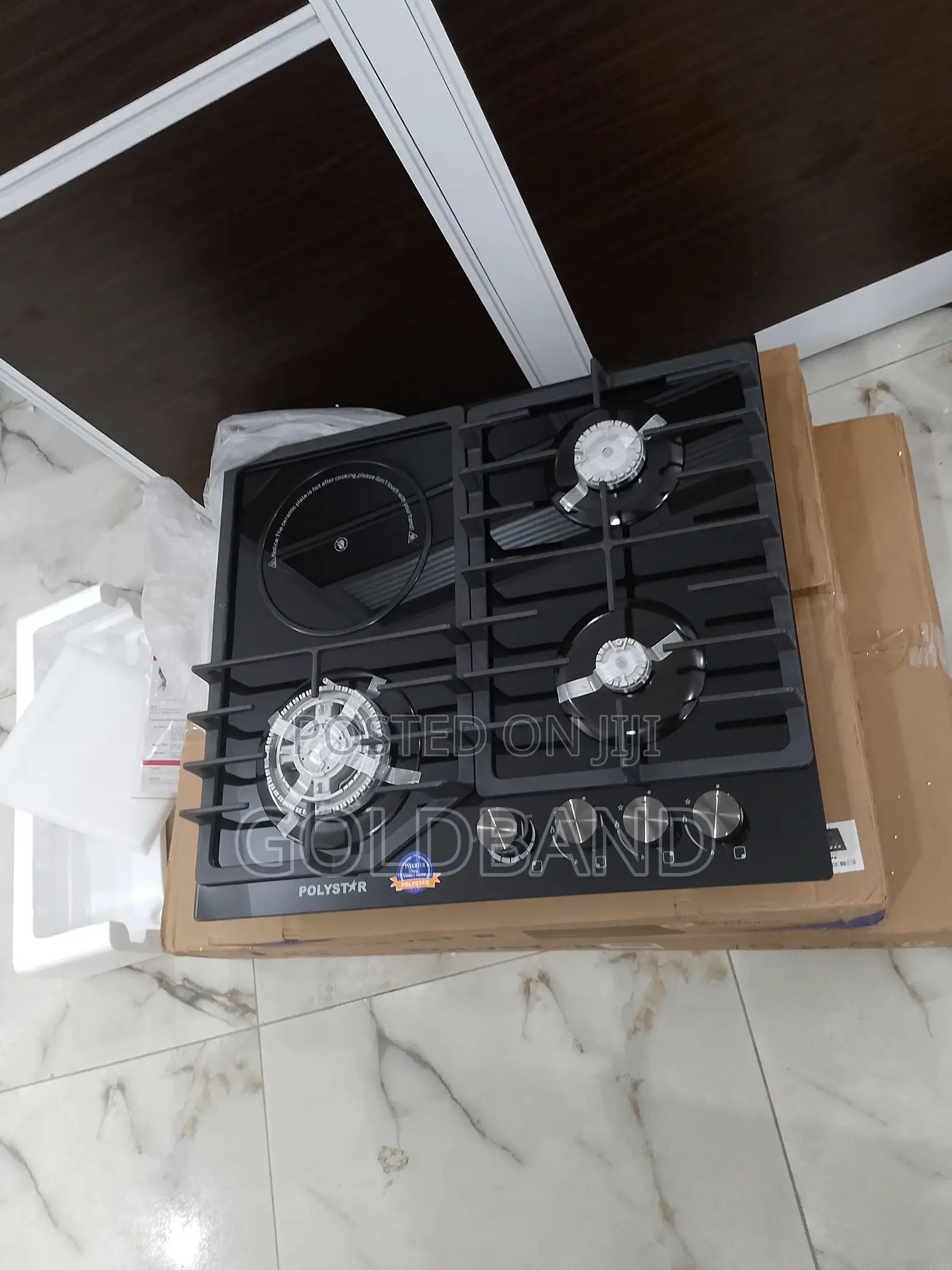 Classic Polystar Inverter 3+1 Inbuilt Electric Gas Burner