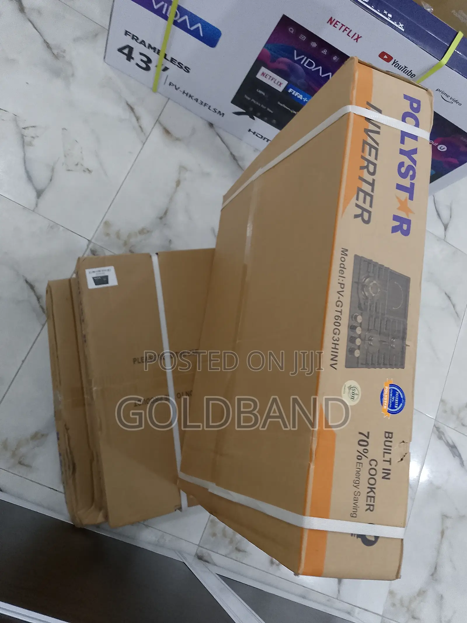 Top Selling Polystar Inverter 3+1 Electric Gas Burner