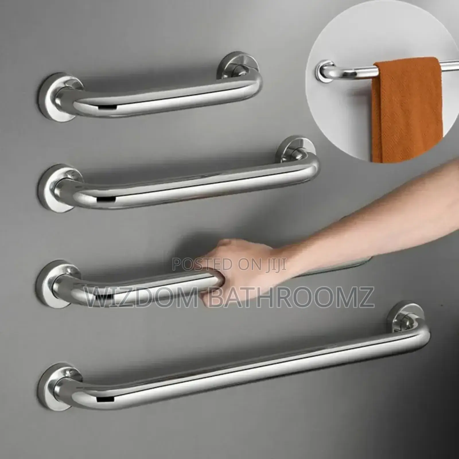 Bathroom/Toilet Towel Hanger