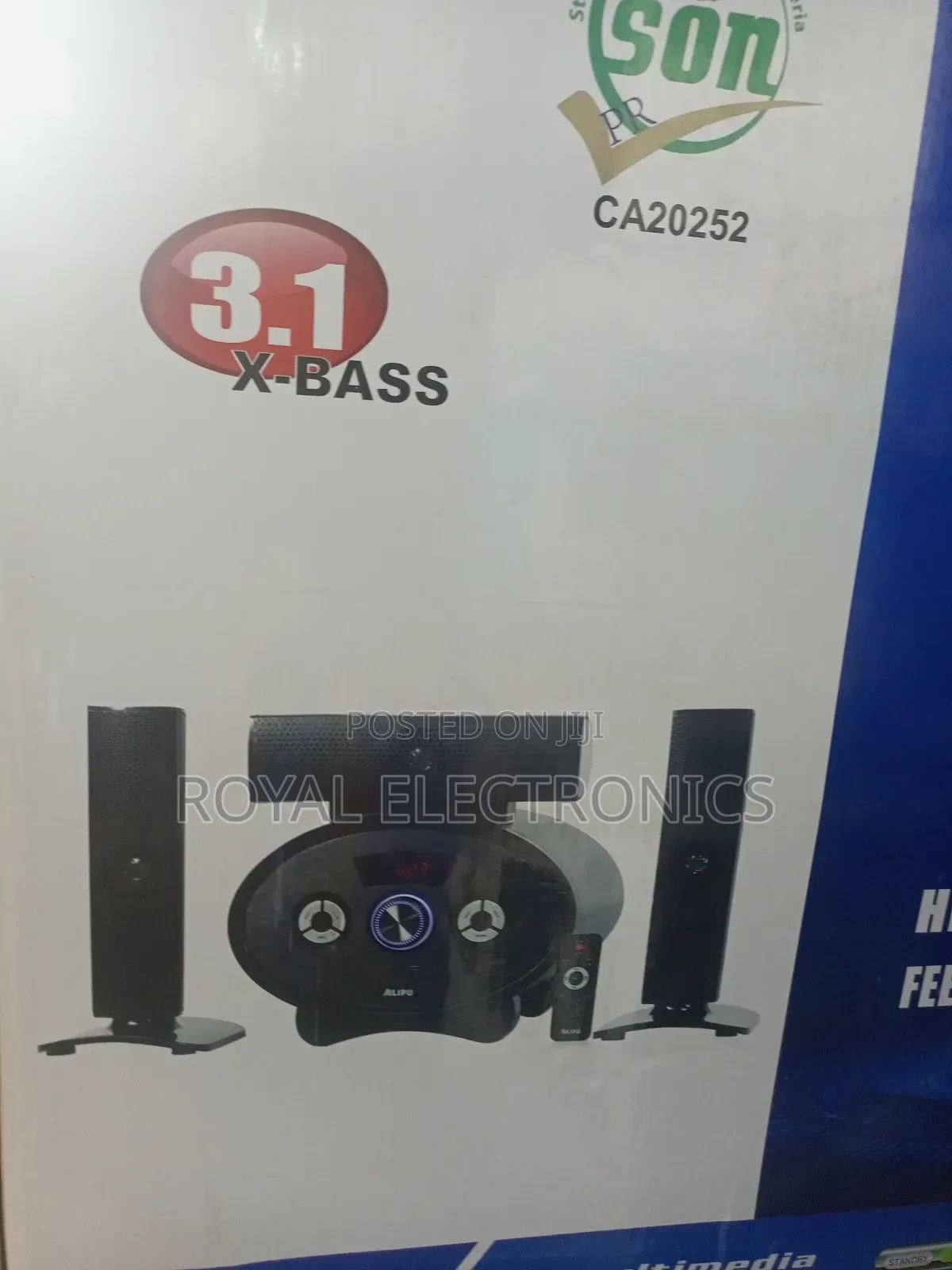 Big AILIPU Multimedia Speaker With 3.1 Subwoofer