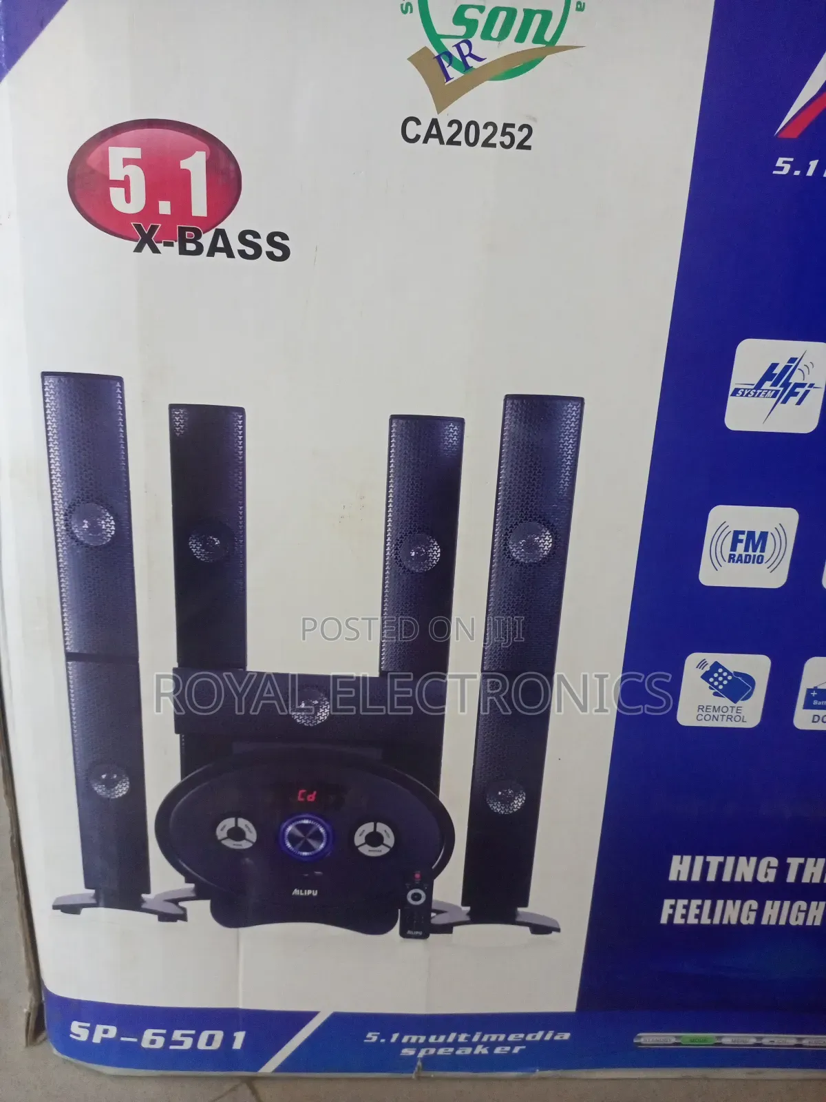 Brand New AILIPU Home Theater, 5.1 Subwoofer and Deep Bass