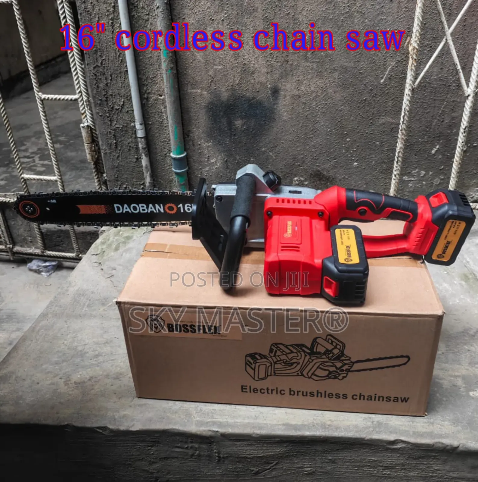16 Inches Cordless Chain Saw
