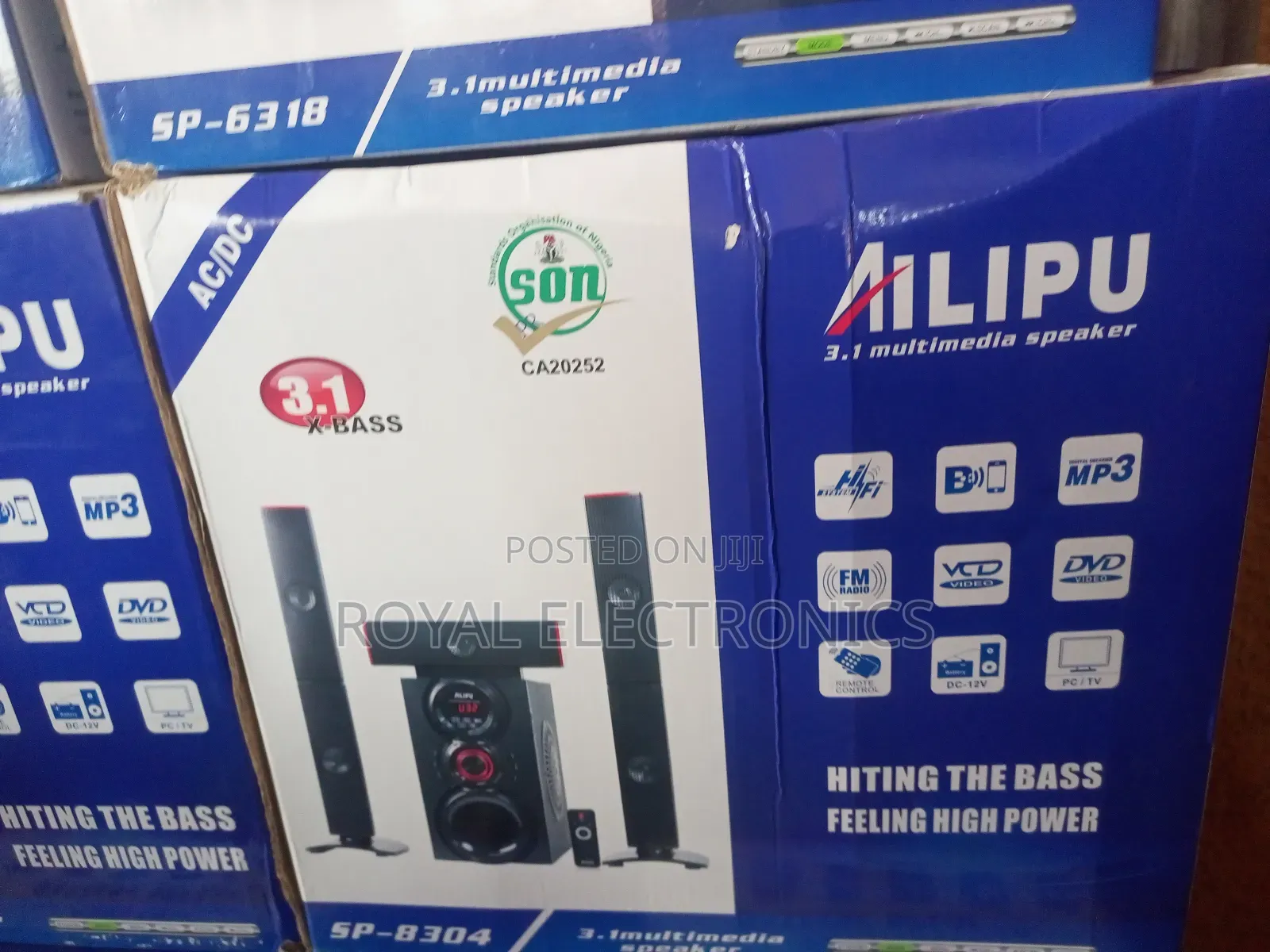AILIPU Multimedia Speaker Model Number SP-8304