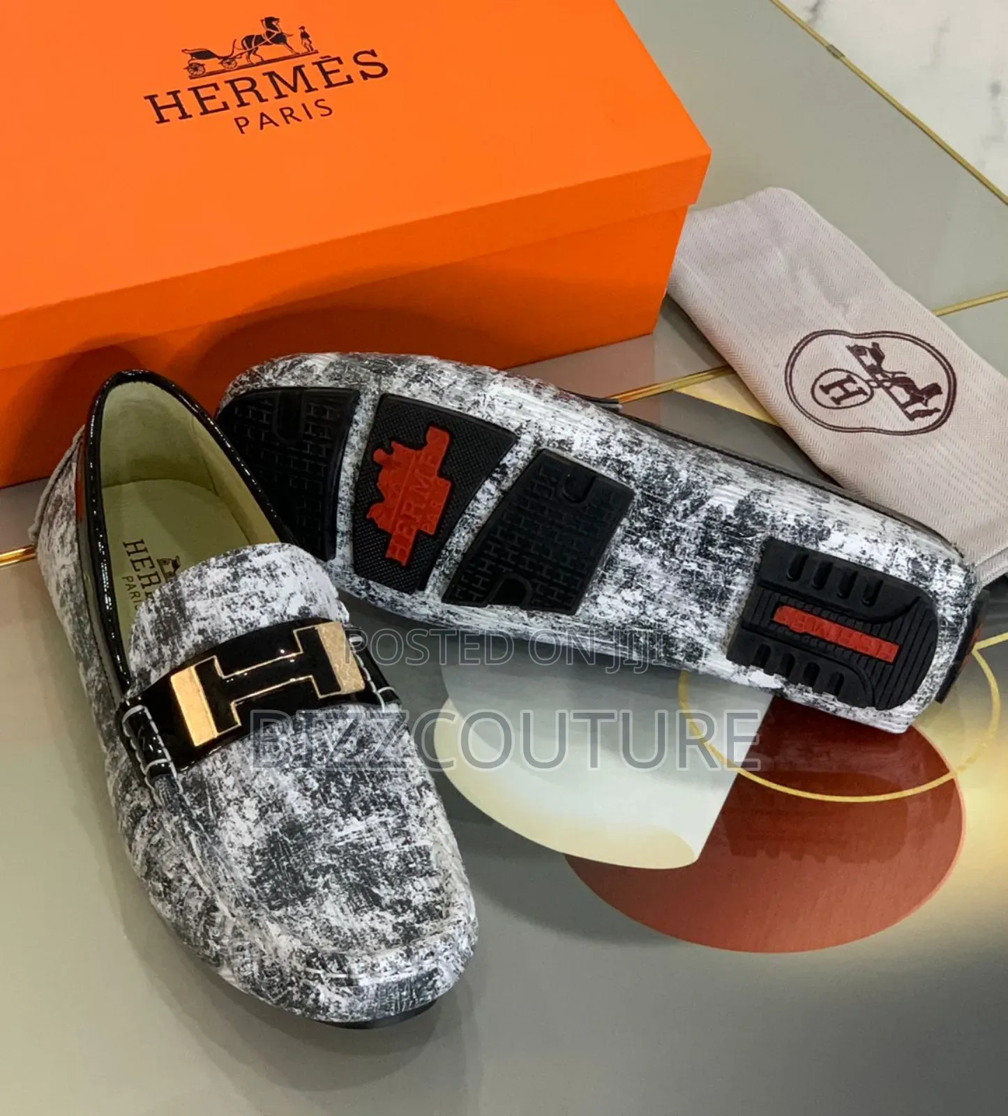 Original HERMES Loafers Available in Store