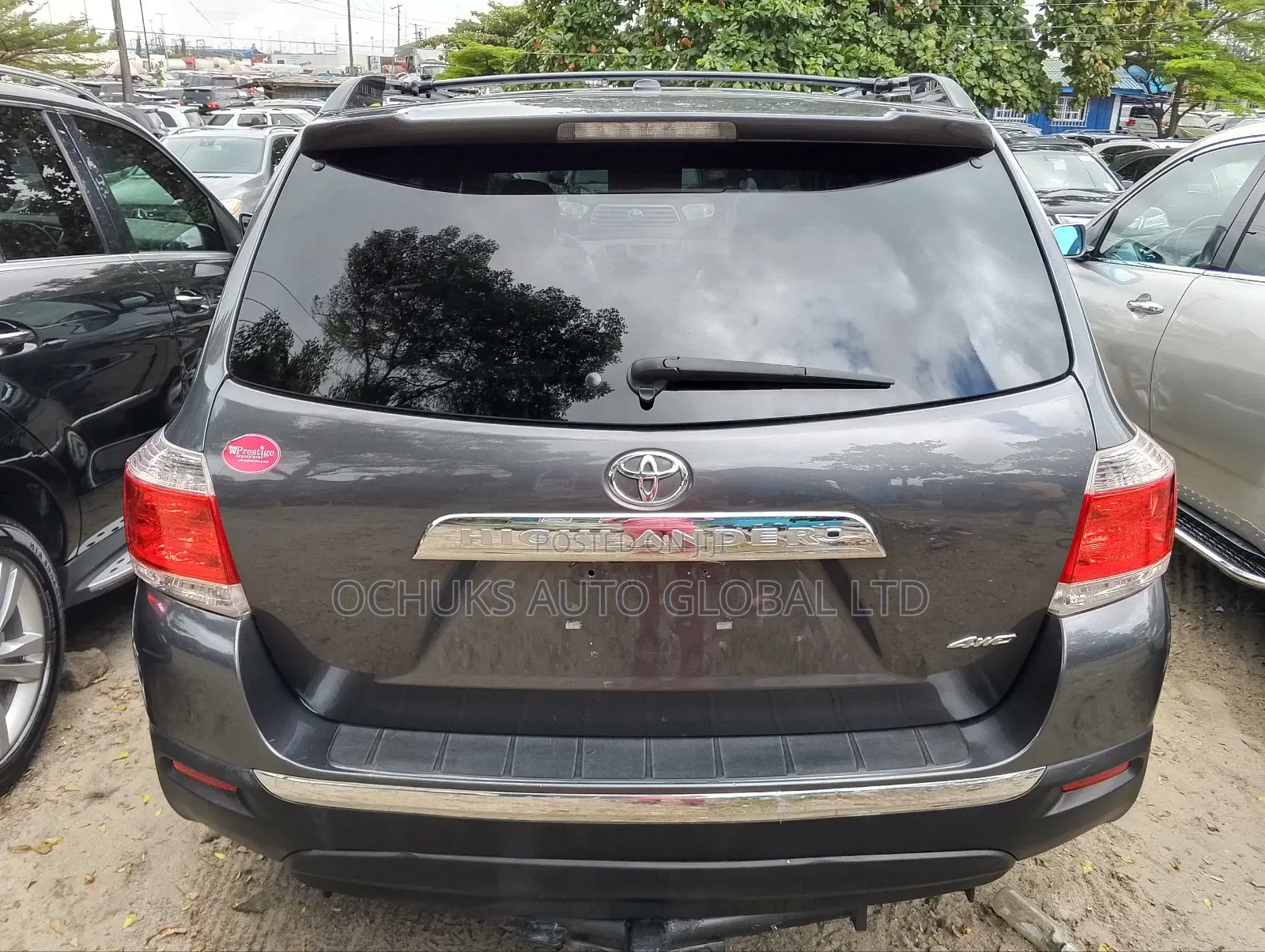 Toyota Highlander 2012 Gray